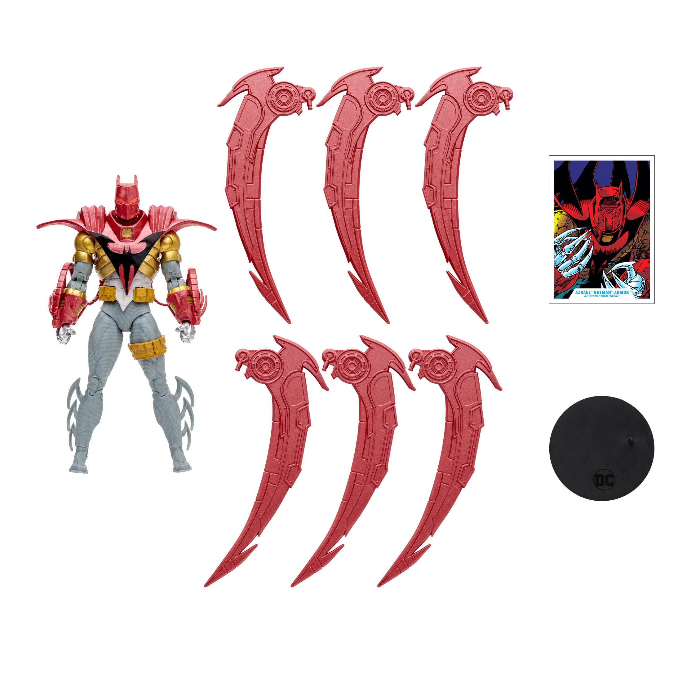 DC Multiverse: Azrael Batman Armor (Knightsend)-Actionfiguren-McFarlane Toys-Mighty Underground