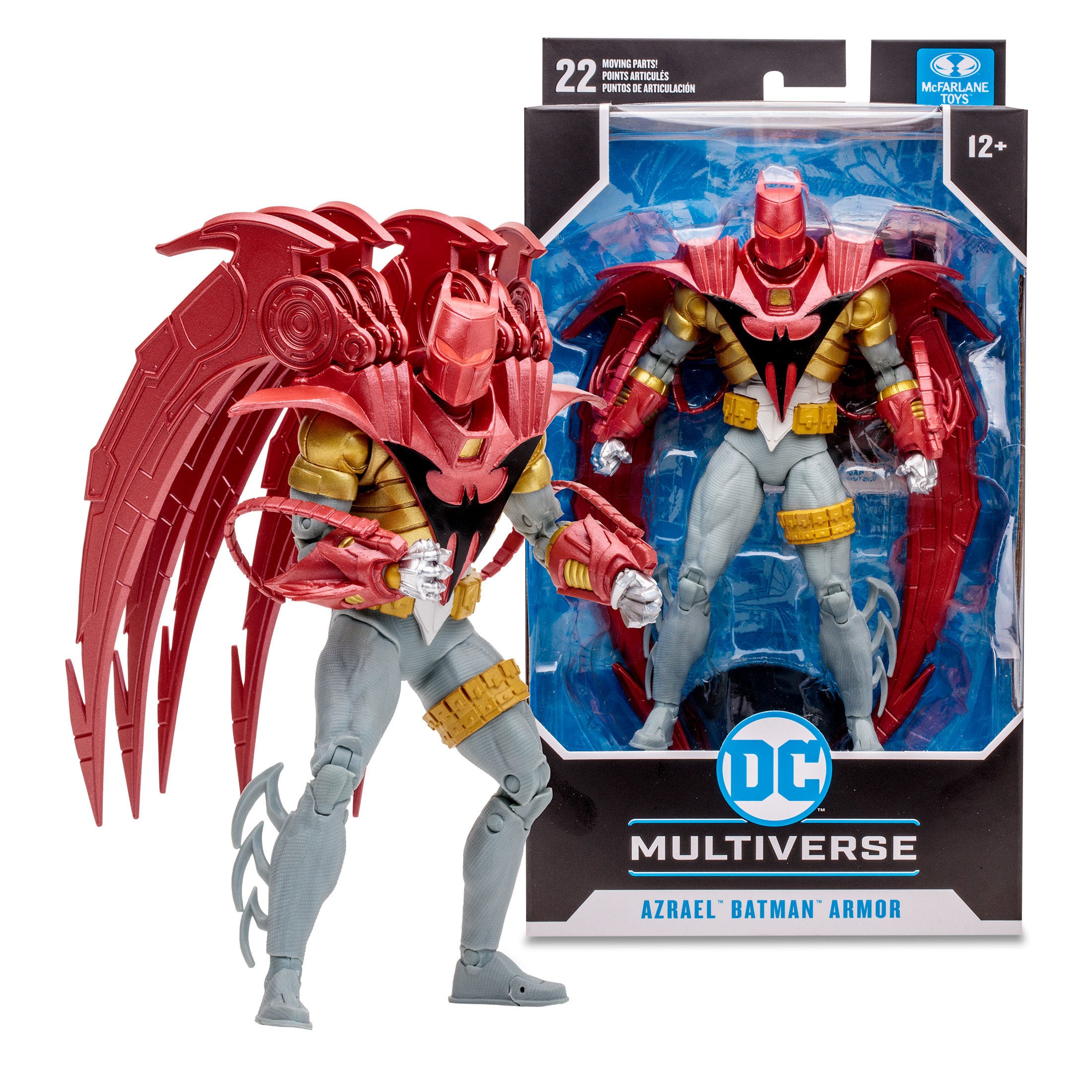 DC Multiverse: Azrael Batman Armor (Knightsend)-Actionfiguren-McFarlane Toys-Mighty Underground