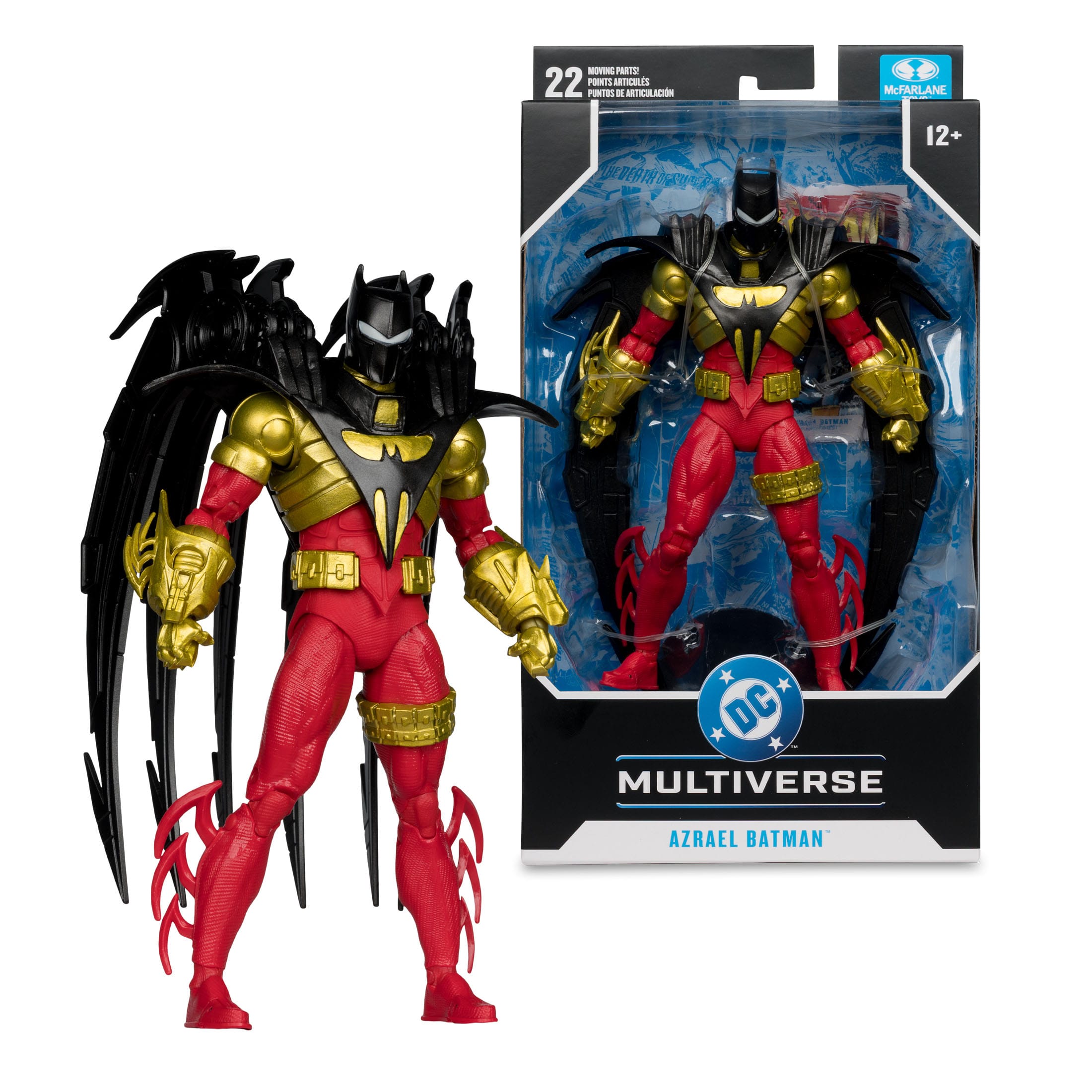 DC Multiverse: Azrael Batman (Knightquest)-Actionfiguren-McFarlane Toys-Mighty Underground