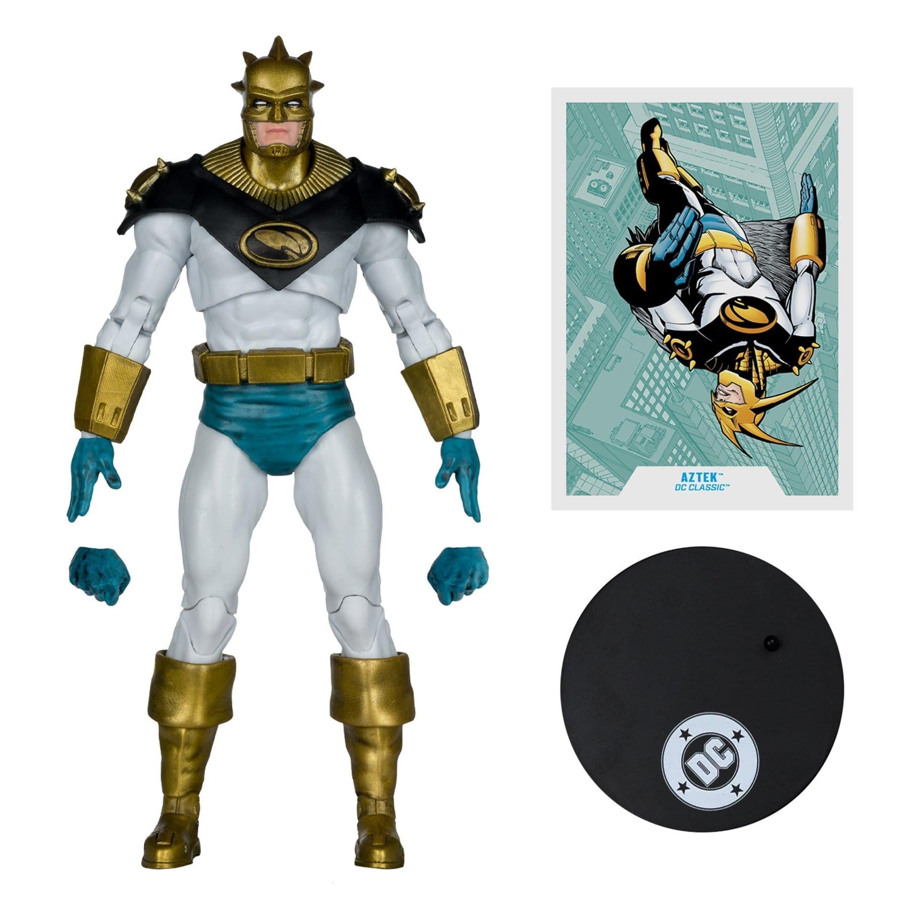 DC Multiverse: Aztek (DC Classic) (Red Platinum Edition)-Actionfiguren-McFarlane Toys-Mighty Underground