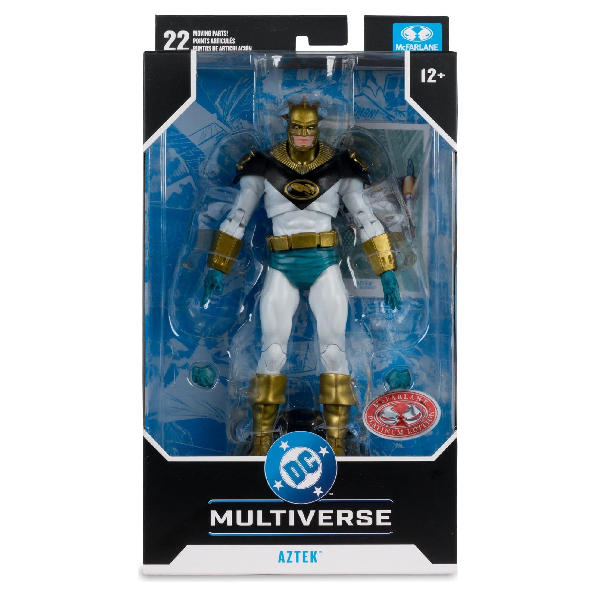 DC Multiverse: Aztek (DC Classic) (Red Platinum Edition)-Actionfiguren-McFarlane Toys-Mighty Underground