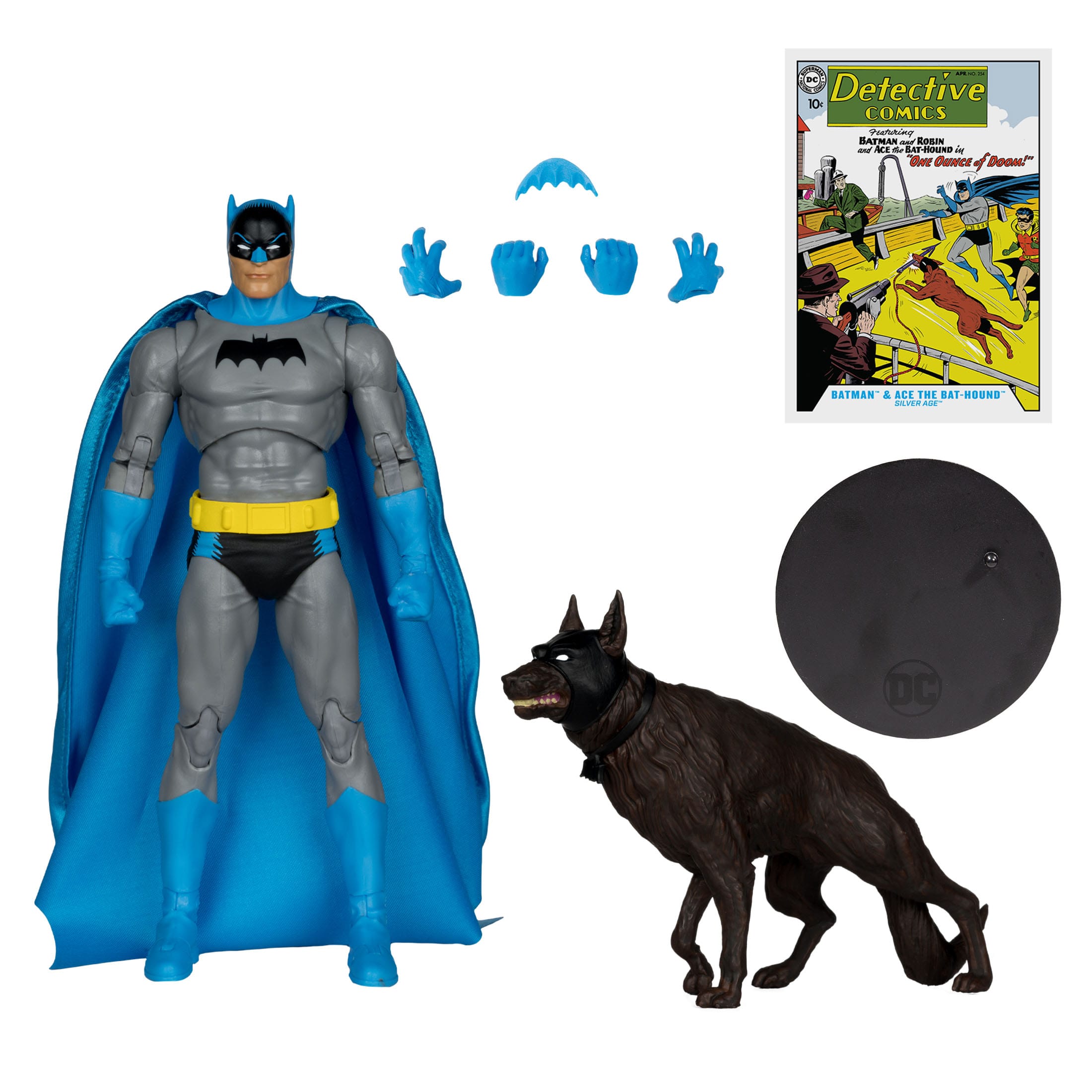 DC Multiverse: Batman & Ace the Bat-Hound (Silver Age)-Actionfiguren-McFarlane Toys-Mighty Underground