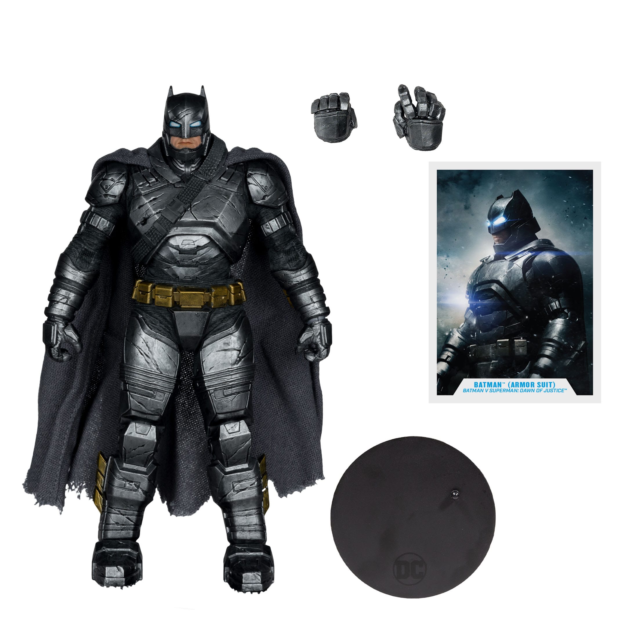 DC Multiverse: Batman (Armor Suit) (BvS: Dawn of Justice)-Actionfiguren-McFarlane Toys-Mighty Underground