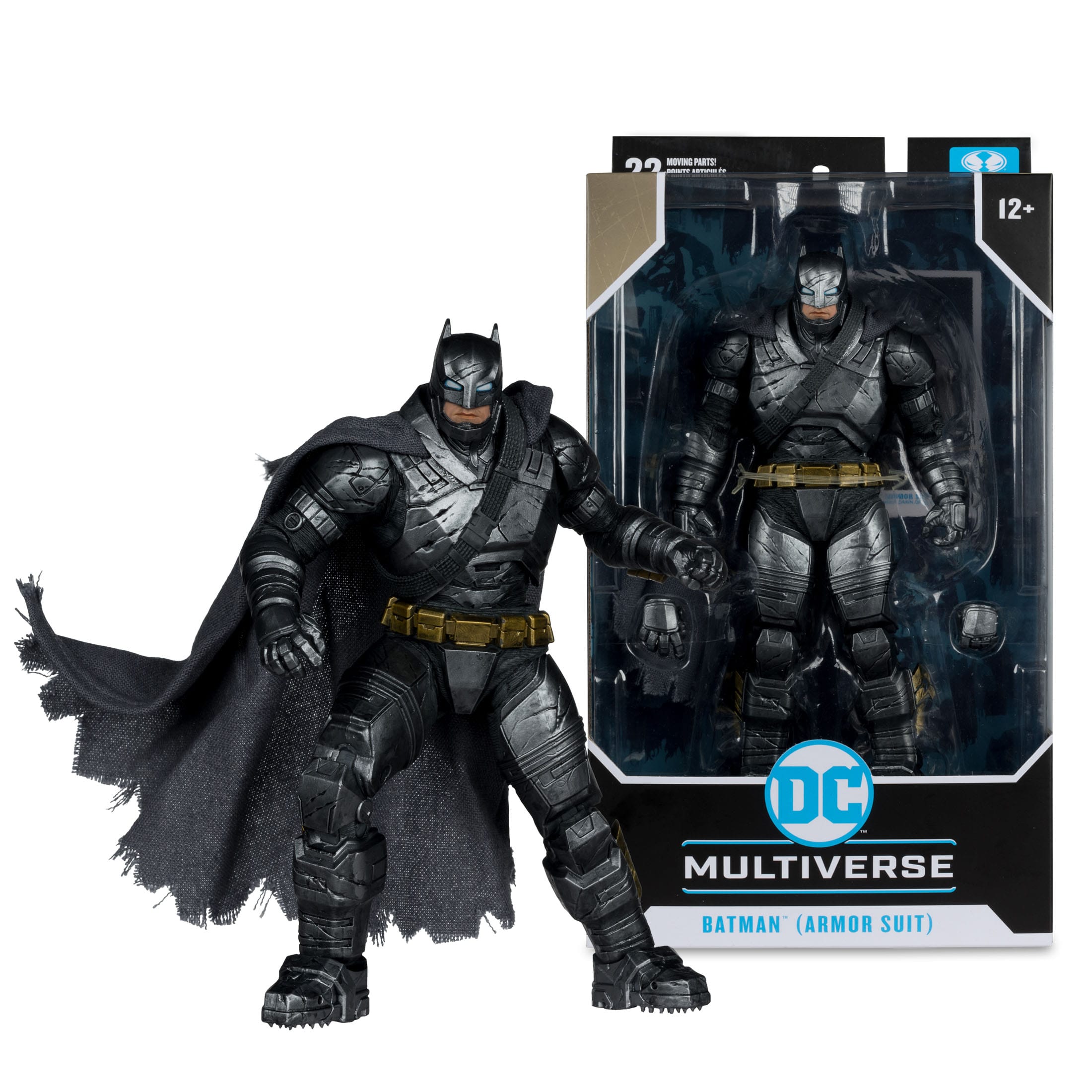 DC Multiverse: Batman (Armor Suit) (BvS: Dawn of Justice)-Actionfiguren-McFarlane Toys-Mighty Underground