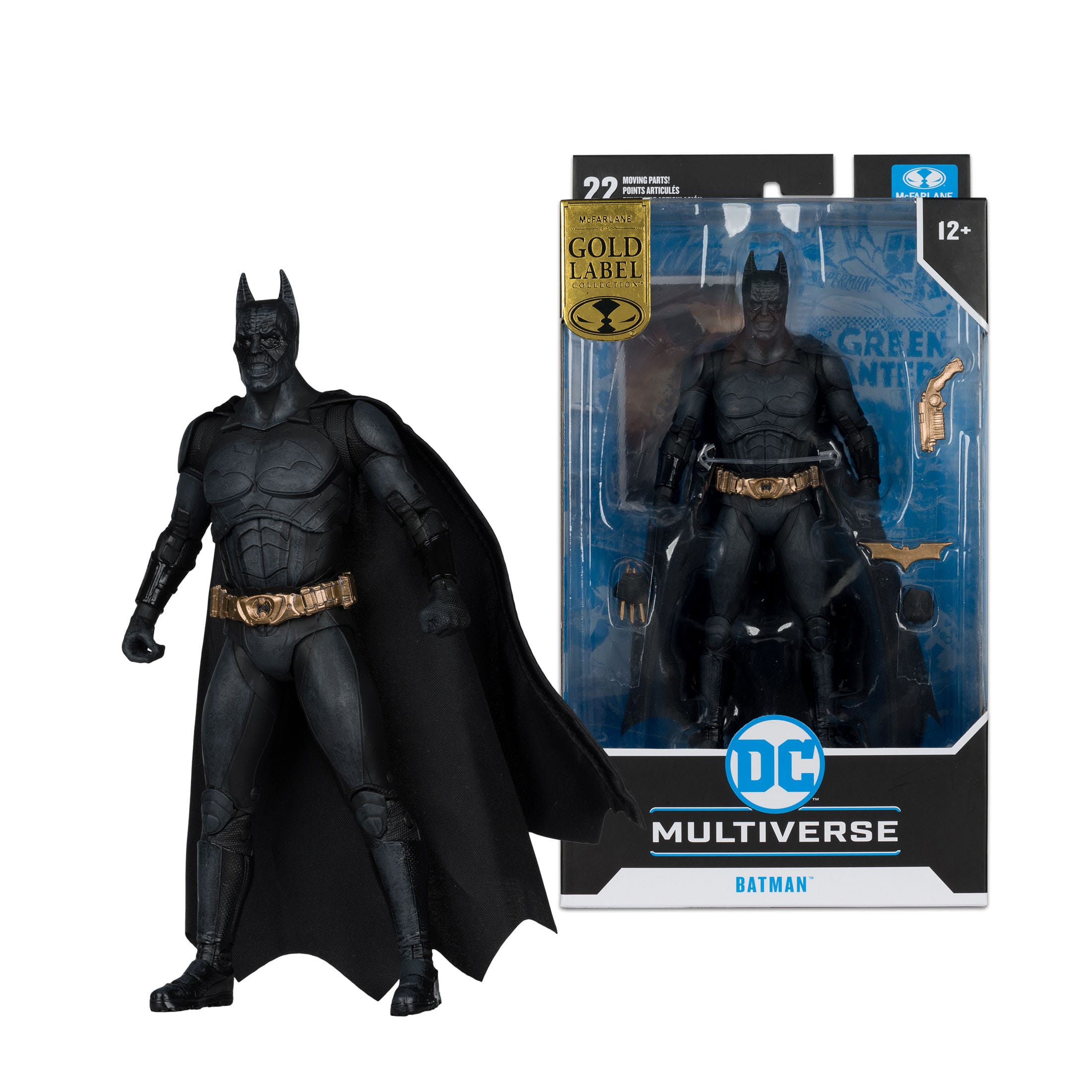 DC Multiverse: Batman (Batman Begins, Fear Toxin, Gold Label)-Actionfiguren-McFarlane Toys-Mighty Underground