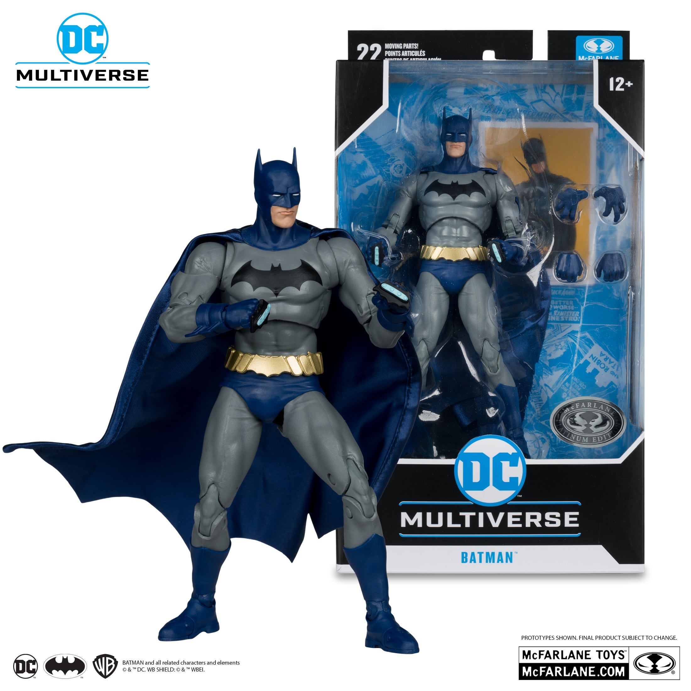 DC Multiverse: Batman (Batman: Reborn) [Chase]-Actionfiguren-McFarlane Toys-Mighty Underground