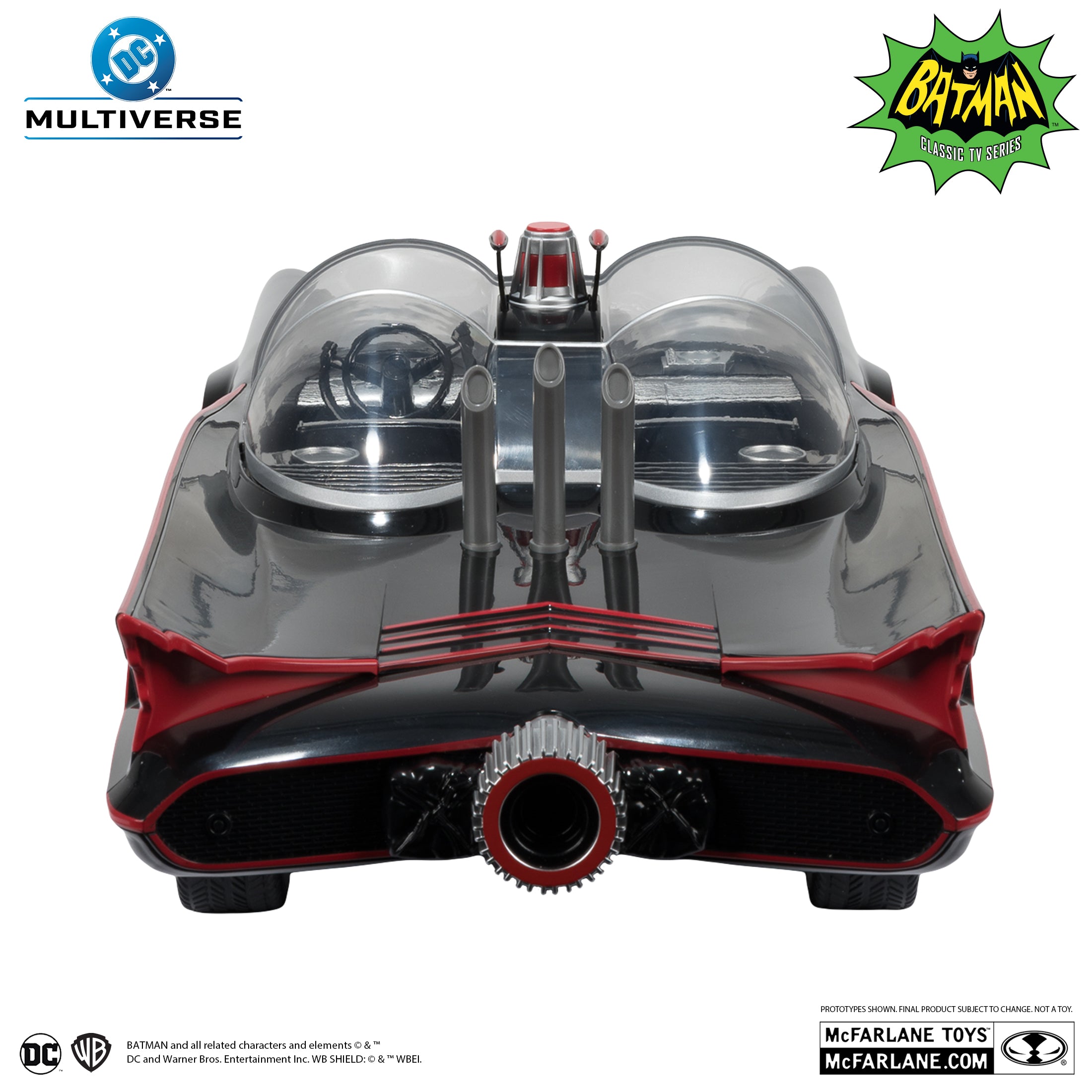 DC Multiverse: Batman - Batmobile (1966 Classic TV Series)-Actionfiguren-McFarlane Toys-Mighty Underground
