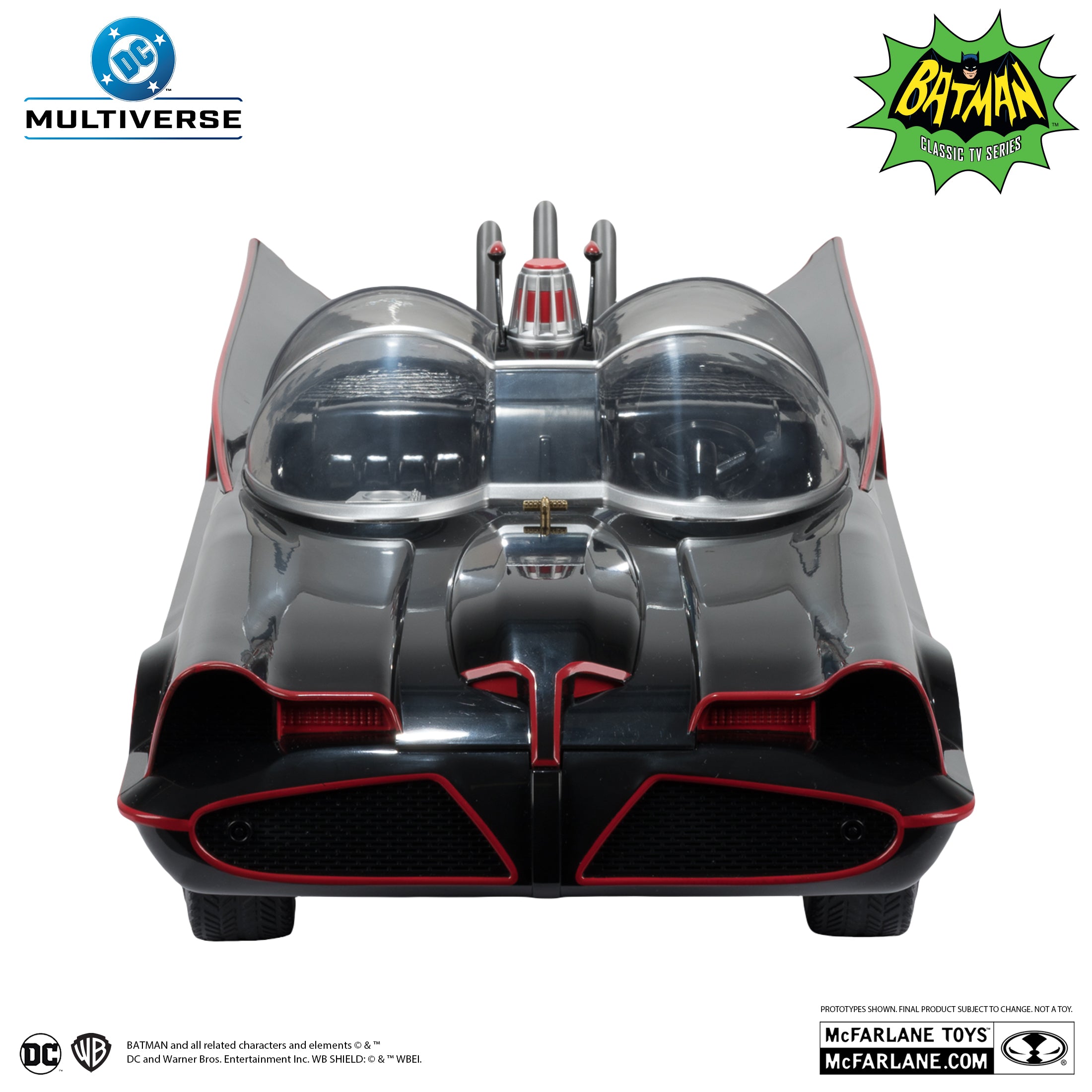 DC Multiverse: Batman - Batmobile (1966 Classic TV Series)-Actionfiguren-McFarlane Toys-Mighty Underground