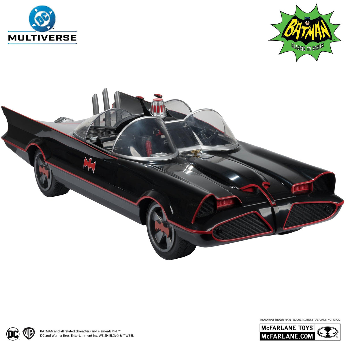 DC Multiverse: Batman - Batmobile (1966 Classic TV Series)-Actionfiguren-McFarlane Toys-Mighty Underground