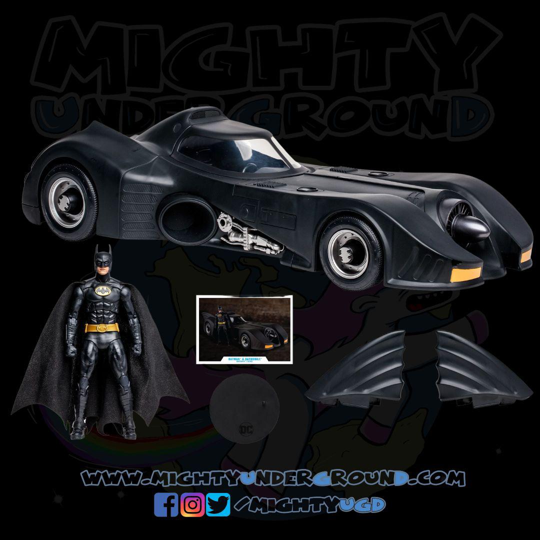 DC Multiverse: Batman & Batmobile - 2-Pack (1989, Gold Label)-Actionfiguren-McFarlane Toys-Mighty Underground