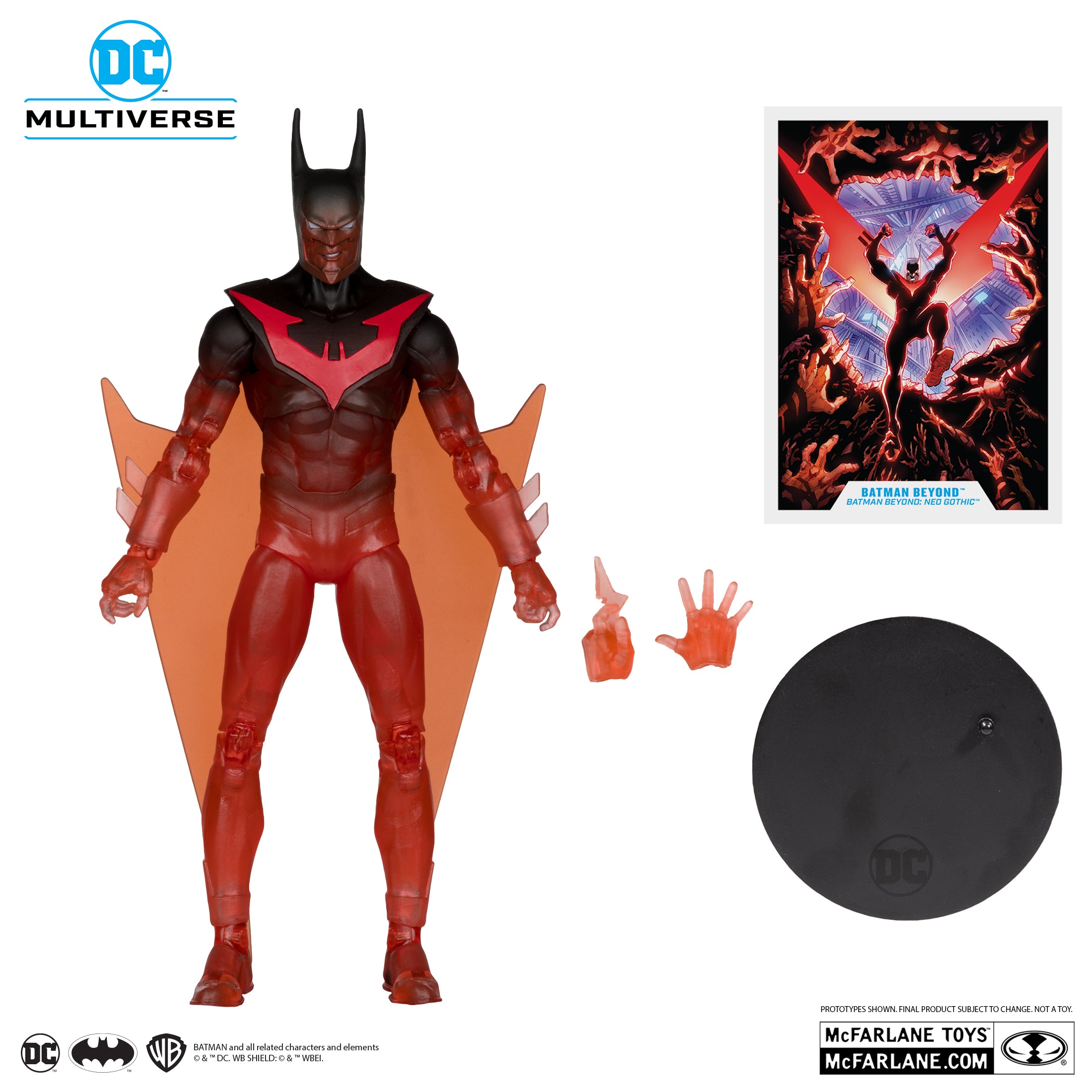 DC Multiverse: Batman Beyond (Batman Beyond: Neo Gothic) [Chase]-Actionfiguren-McFarlane Toys-Mighty Underground