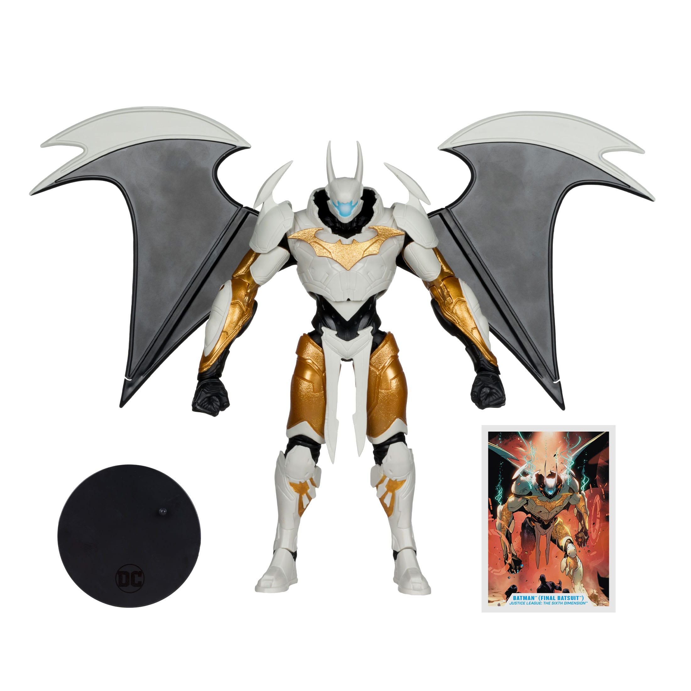 DC Multiverse: Batman (Final Batsuit, Justice League: Sixth Dimension) - Megafig-Actionfiguren-McFarlane Toys-Mighty Underground