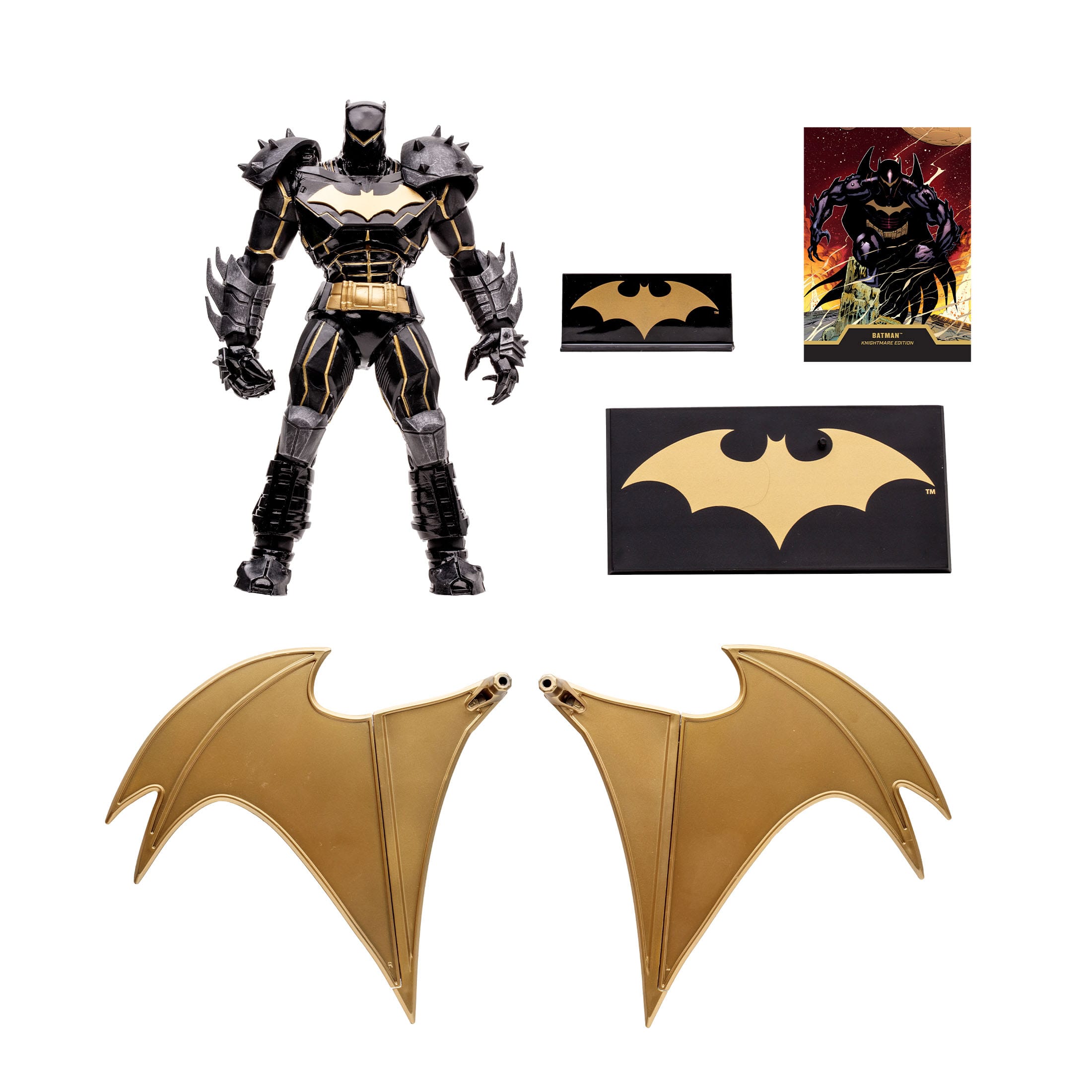 DC Multiverse: Batman (Hellbat, Knightmare, Gold Label)-Actionfiguren-McFarlane Toys-Mighty Underground