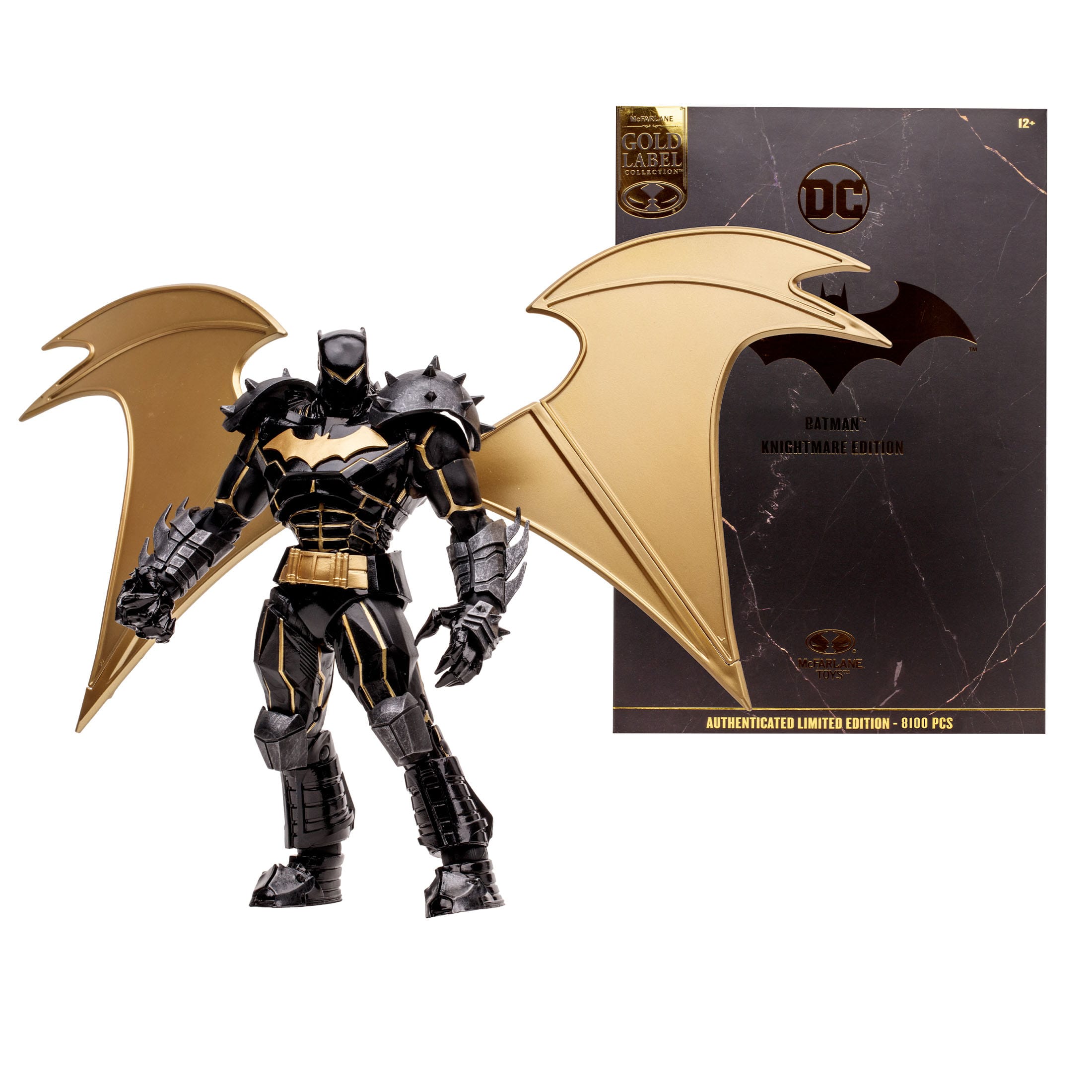 DC Multiverse: Batman (Hellbat, Knightmare, Gold Label)-Actionfiguren-McFarlane Toys-Mighty Underground