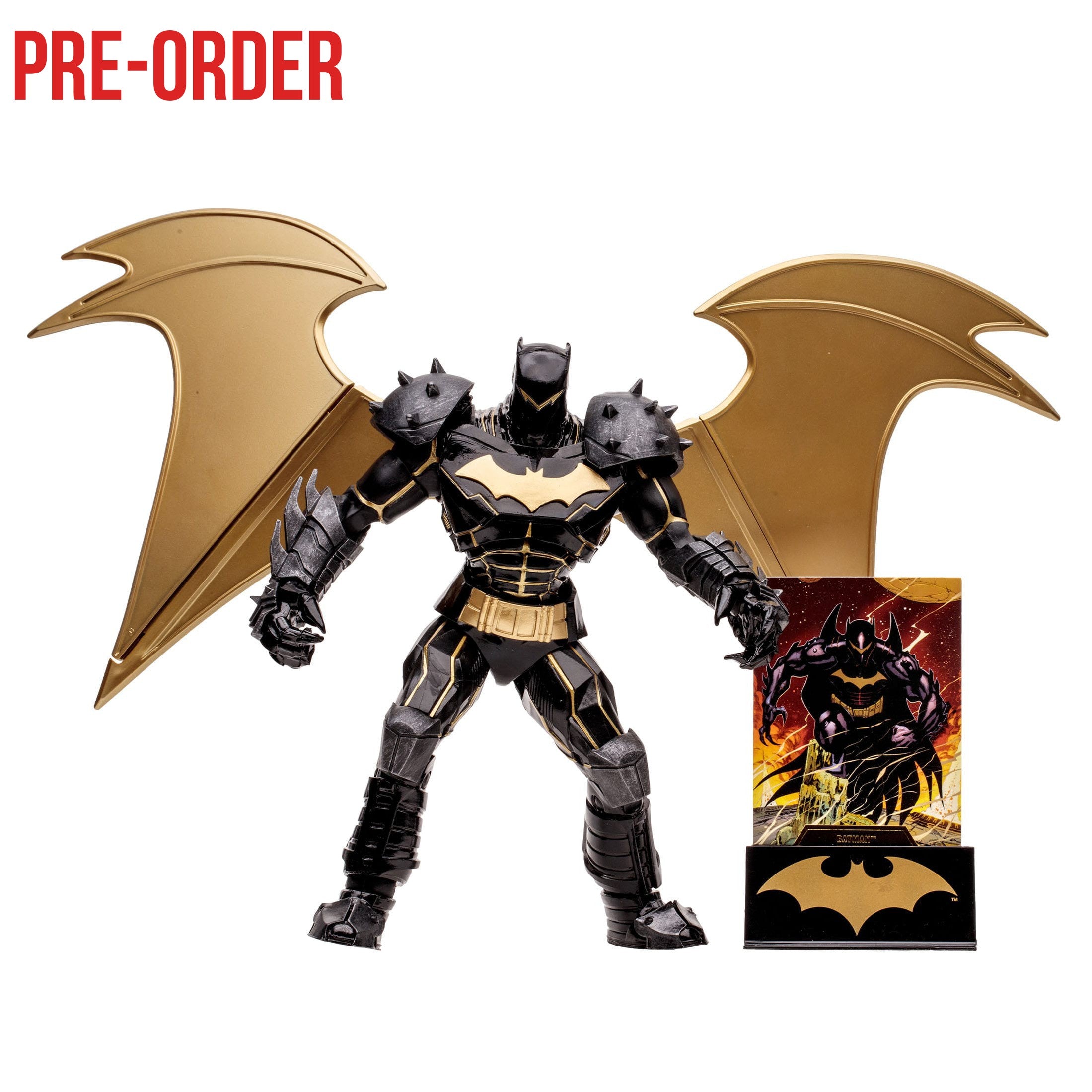 DC Multiverse: Batman (Hellbat, Knightmare, Gold Label)-Actionfiguren-McFarlane Toys-Mighty Underground