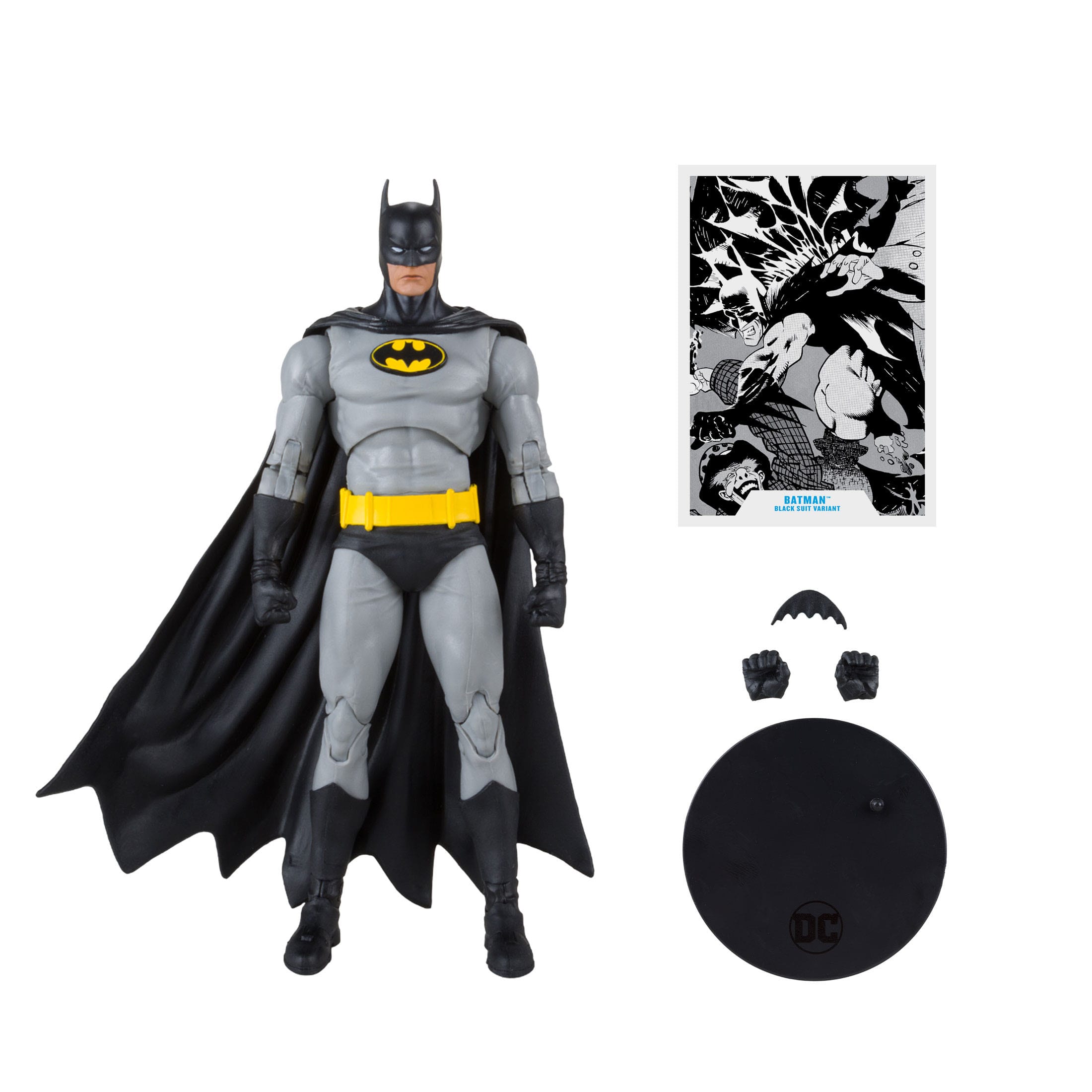 DC Multiverse: Batman (Knightfall, Black/Grey)-Actionfiguren-McFarlane Toys-Mighty Underground