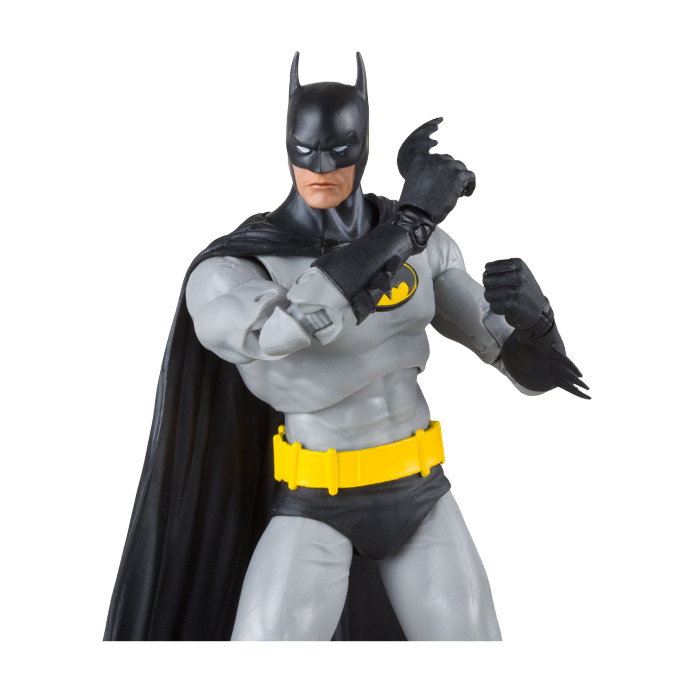 DC Multiverse: Batman (Knightfall, Black/Grey)-Actionfiguren-McFarlane Toys-Mighty Underground