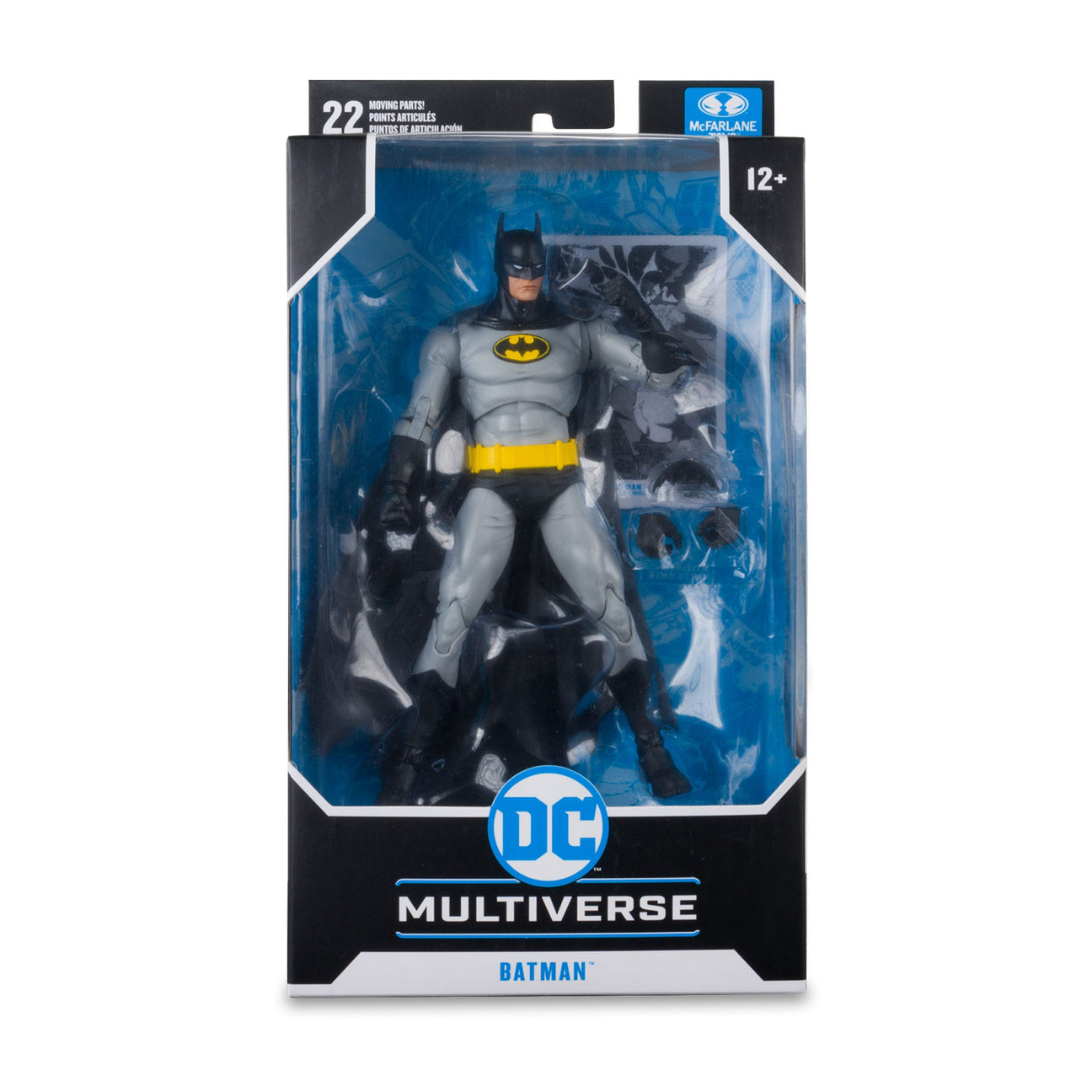 DC Multiverse: Batman (Knightfall, Black/Grey)-Actionfiguren-McFarlane Toys-Mighty Underground