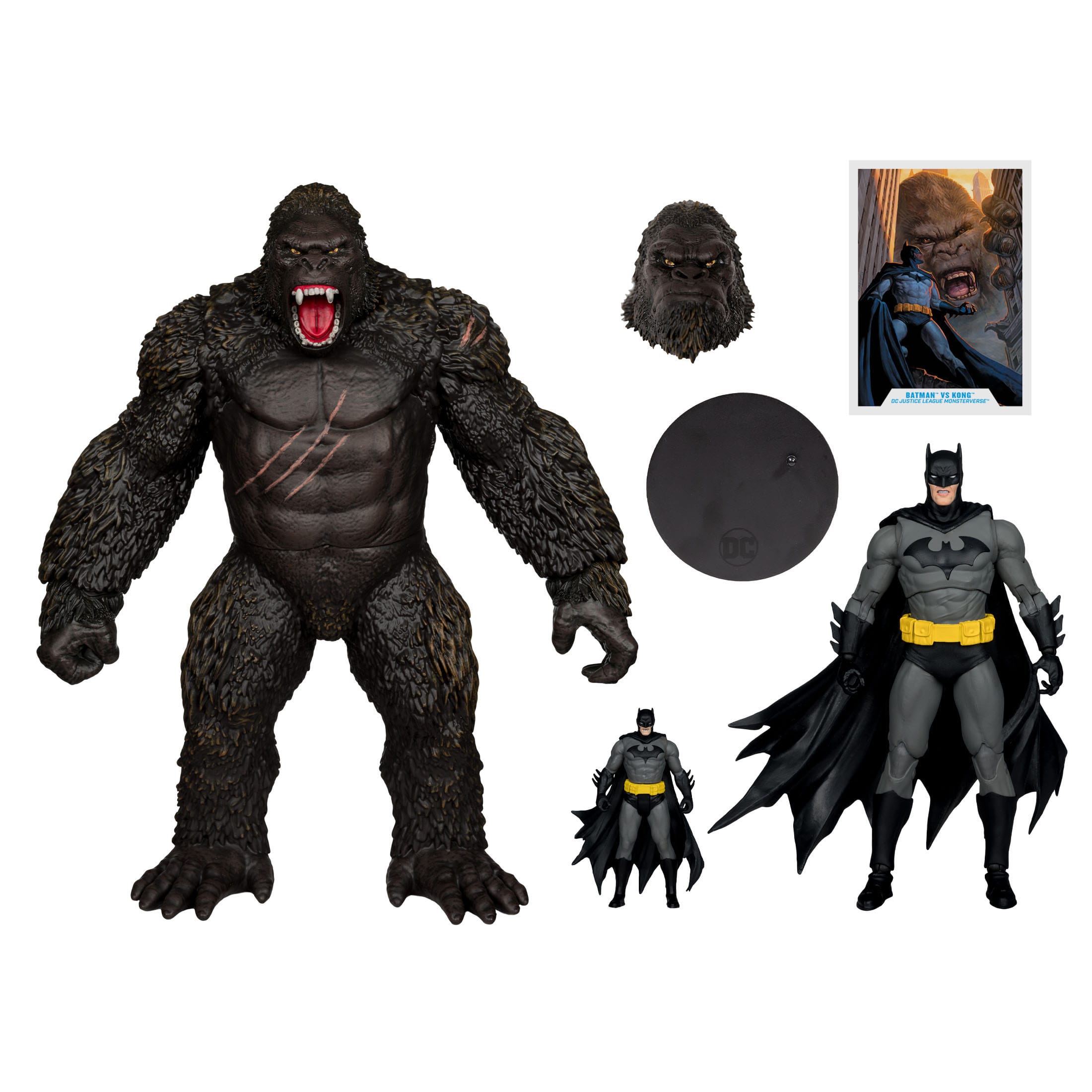 DC Multiverse: Batman & Kong (Justice League Monsterverse) - 2-Pack-Actionfiguren-McFarlane Toys-Mighty Underground