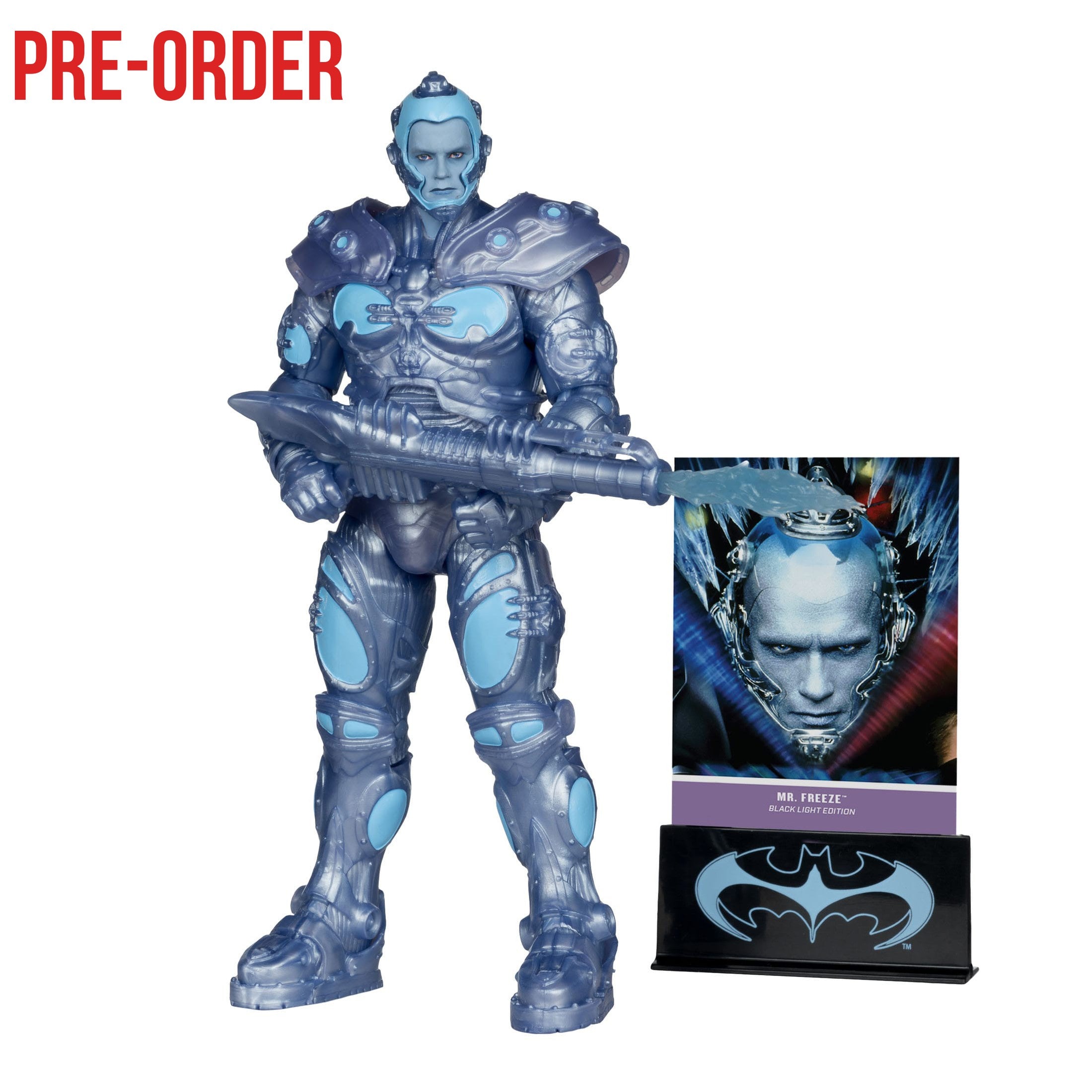 DC Multiverse: Batman & Robin: Mr. Freeze (Black Light Edition)-Actionfiguren-McFarlane Toys-Mighty Underground