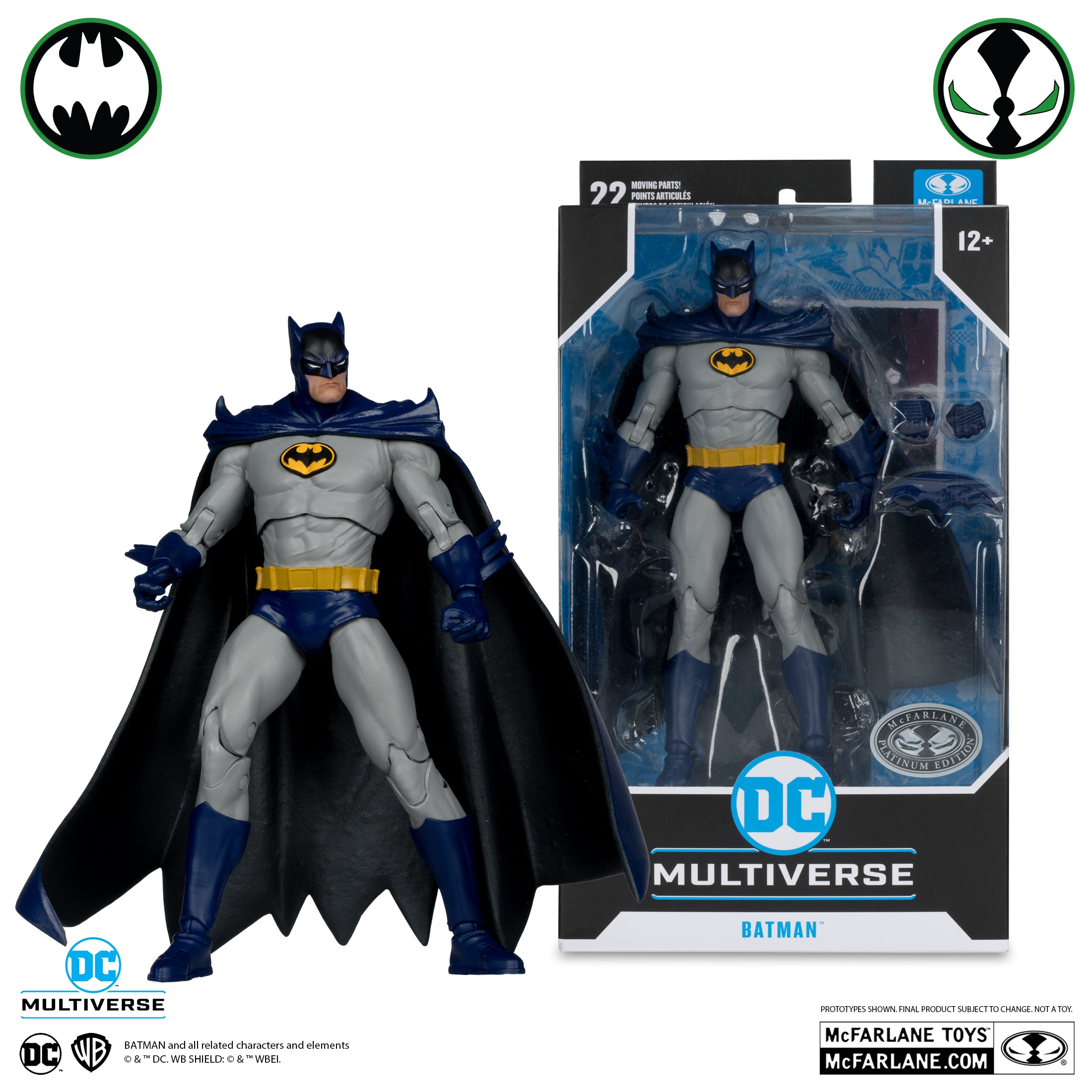 DC Multiverse: Batman (Spawn/Batman)-Actionfiguren-McFarlane Toys-Mighty Underground