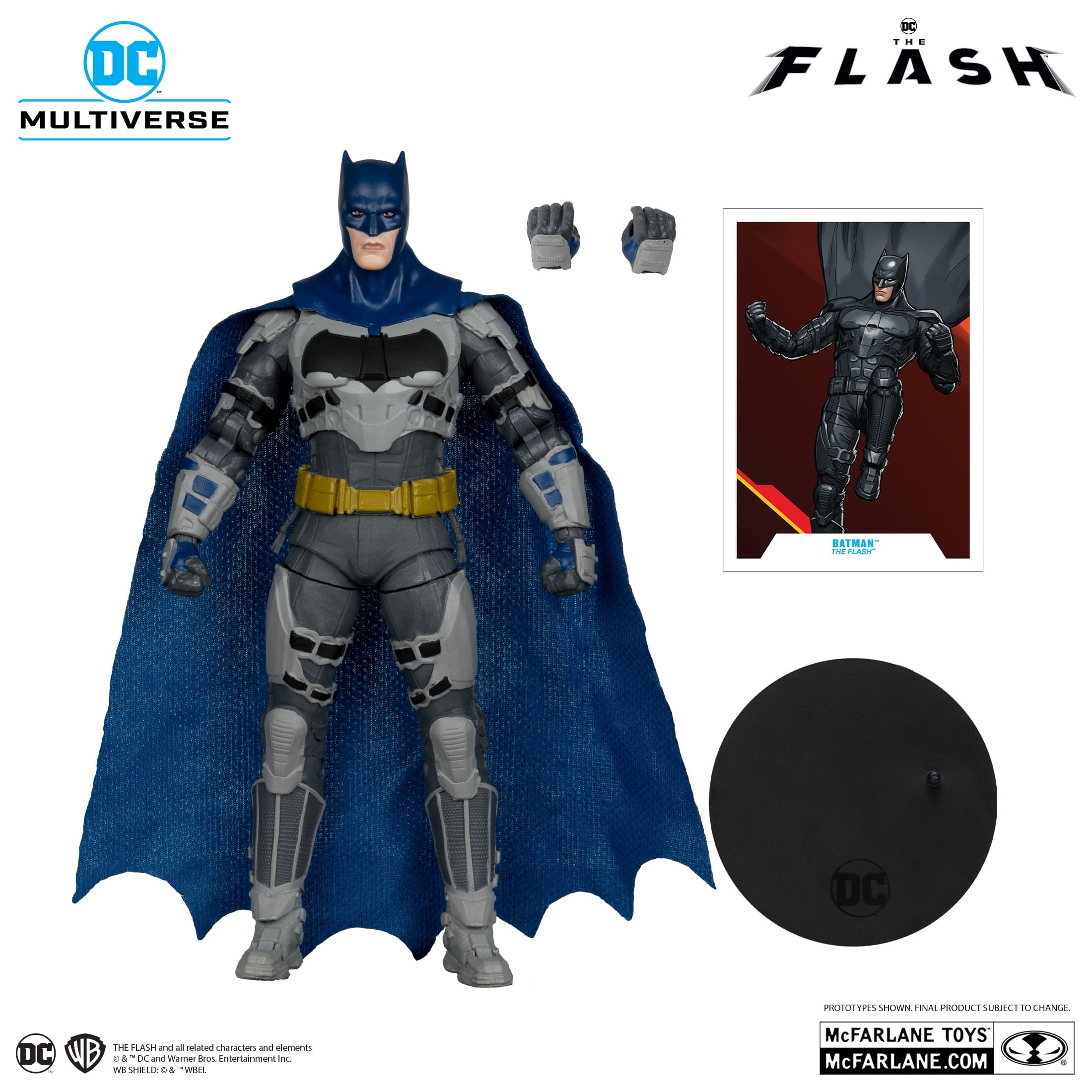 DC Multiverse: Batman (The Flash Movie, Platinum Edition)-Actionfiguren-McFarlane Toys-Mighty Underground