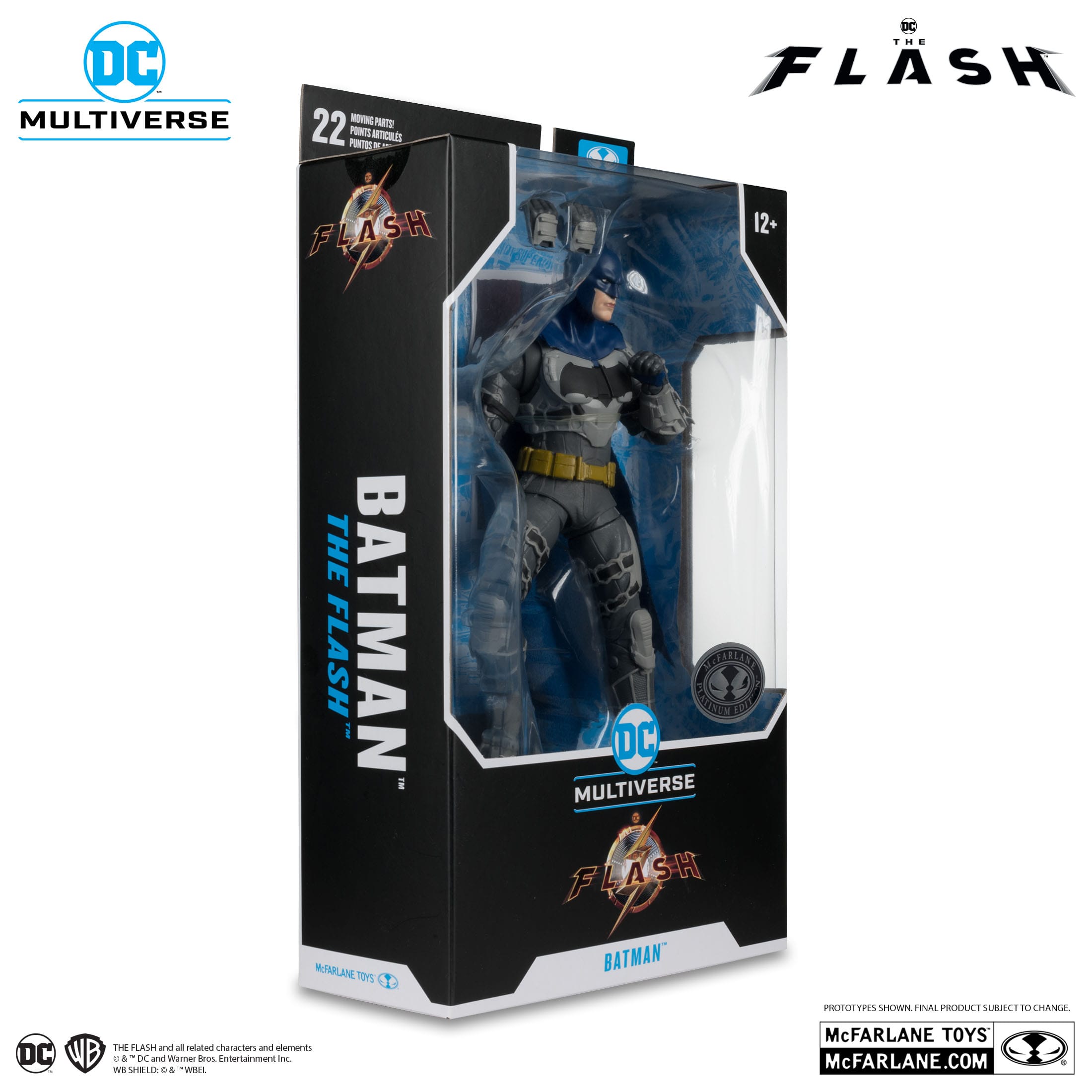 DC Multiverse: Batman (The Flash Movie, Platinum Edition)-Actionfiguren-McFarlane Toys-Mighty Underground