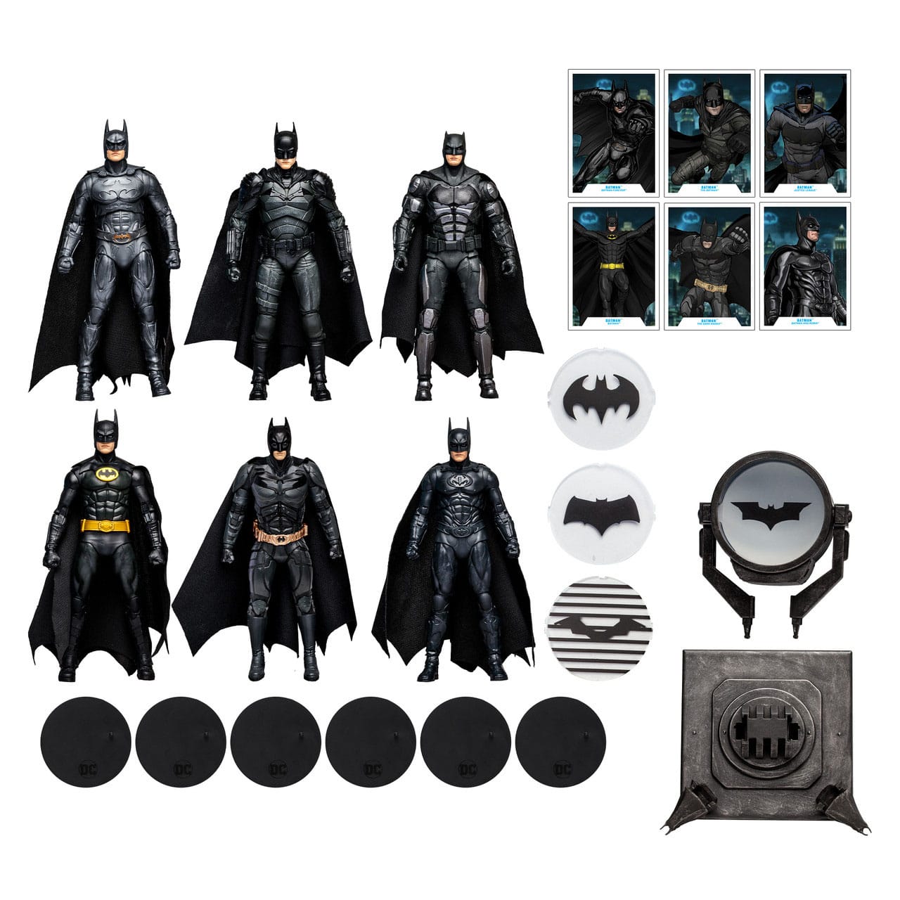 DC Multiverse: Batman The Ultimate Movie Collection 6-Pack-Actionfiguren-McFarlane Toys-Mighty Underground