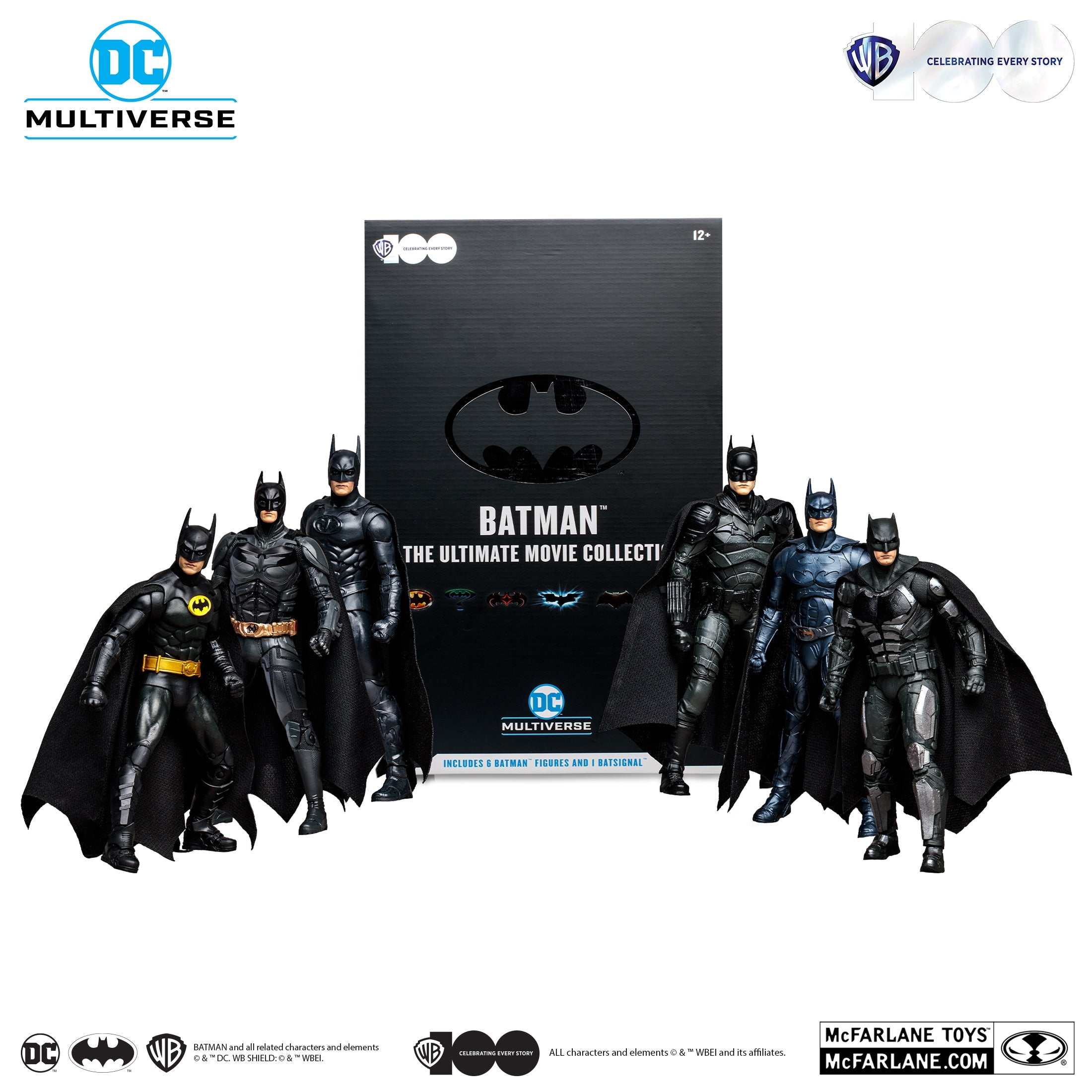 DC Multiverse: Batman The Ultimate Movie Collection 6-Pack-Actionfiguren-McFarlane Toys-Mighty Underground