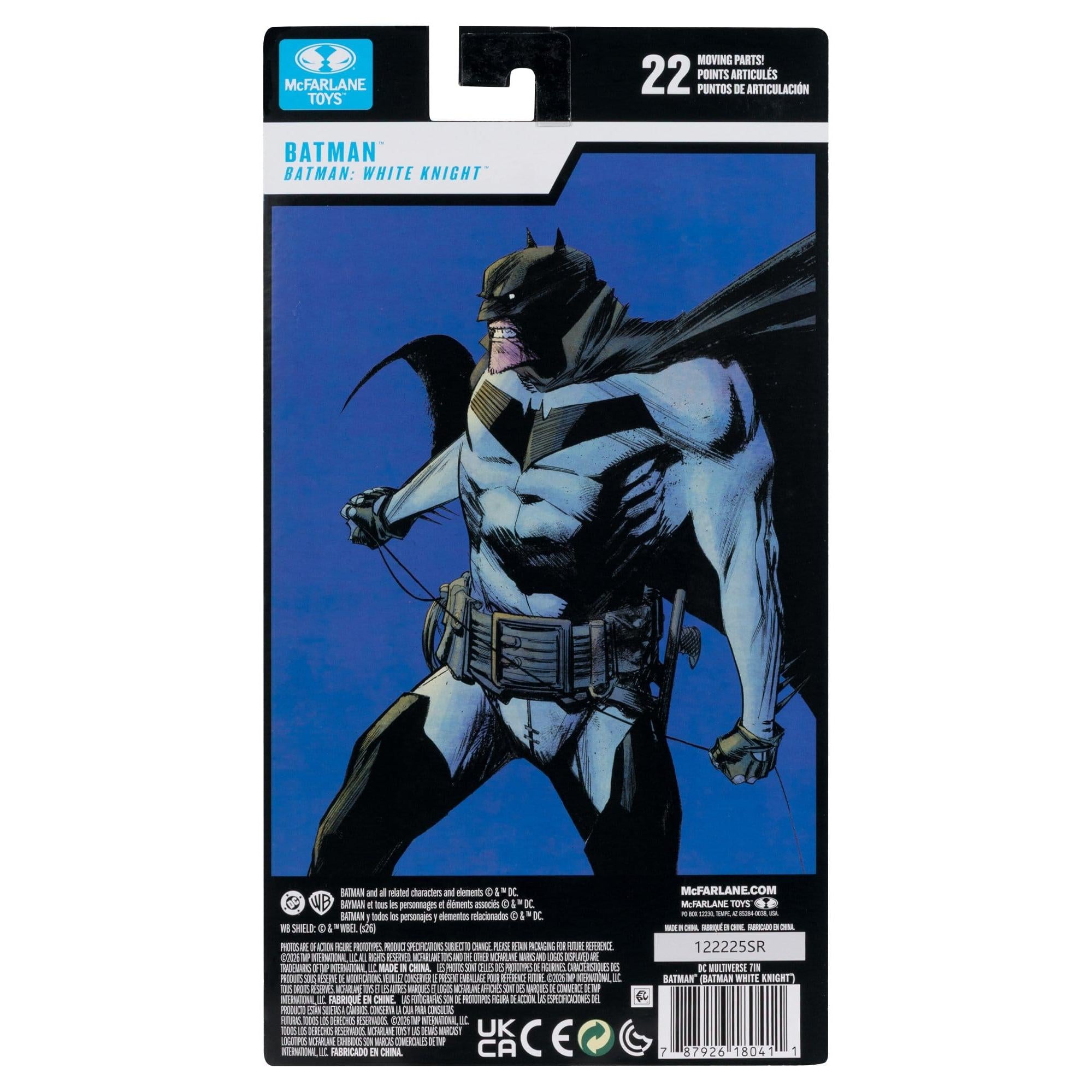 DC Multiverse: Batman (White Knight) (Blister Card)-Actionfiguren-McFarlane Toys-Mighty Underground