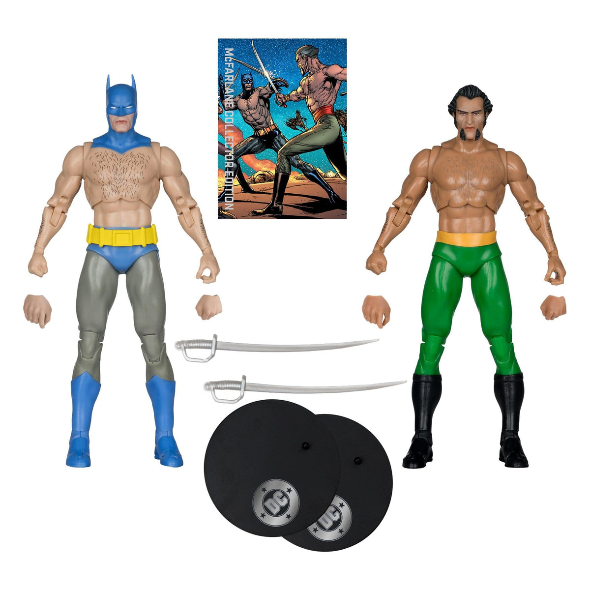 DC Multiverse: Batman vs Ra's al Ghul (Batman #244) (Collector Edition, Gold Label) - 2-Pack-Actionfiguren-McFarlane Toys-Mighty Underground
