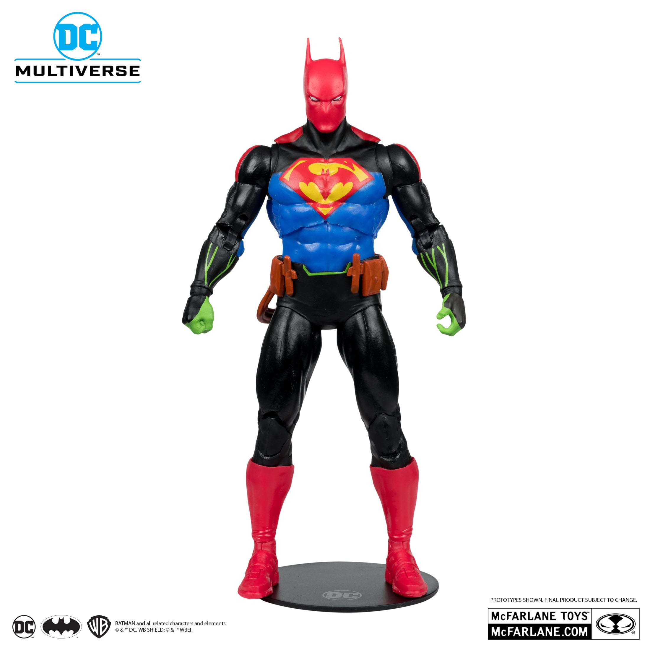 DC Multiverse: Batman/Superman Fusion (Batman/Superman: World's Finest)-Actionfiguren-McFarlane Toys-Mighty Underground