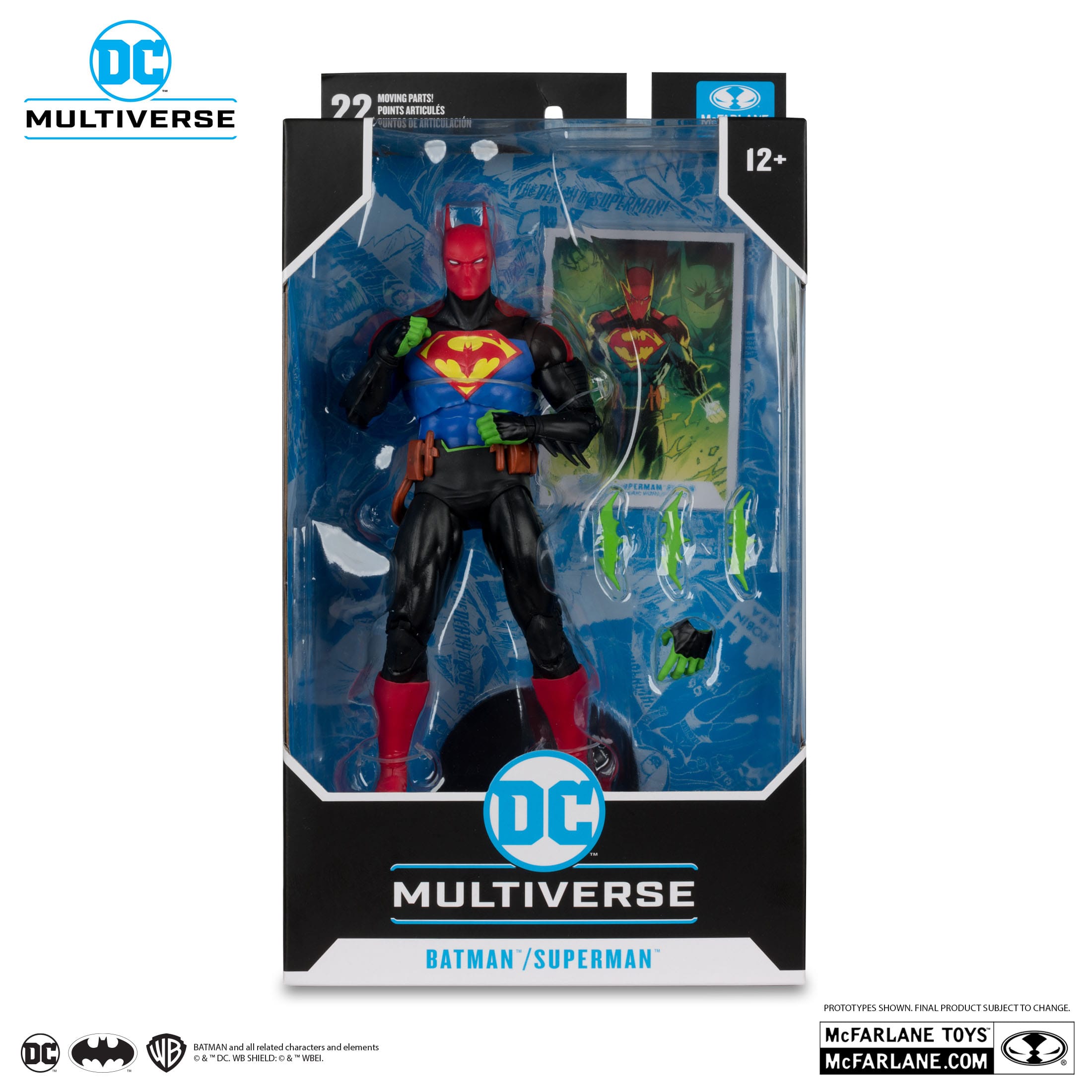 DC Multiverse: Batman/Superman Fusion (Batman/Superman: World's Finest)-Actionfiguren-McFarlane Toys-Mighty Underground