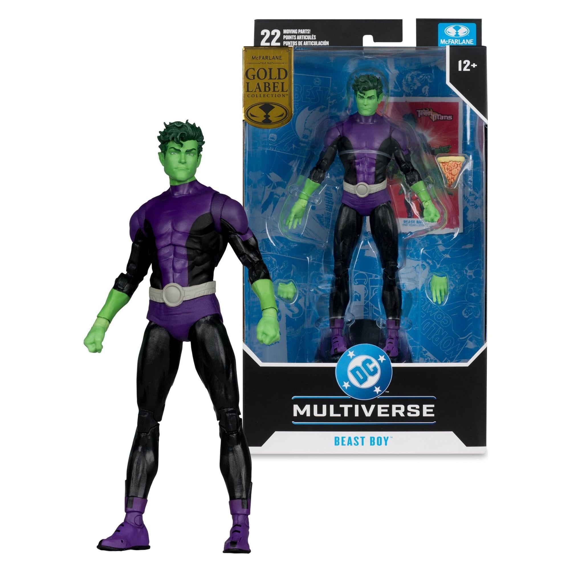 DC Multiverse: Beast Boy (One Year Later) (Gold Label)-Actionfiguren-McFarlane Toys-Mighty Underground