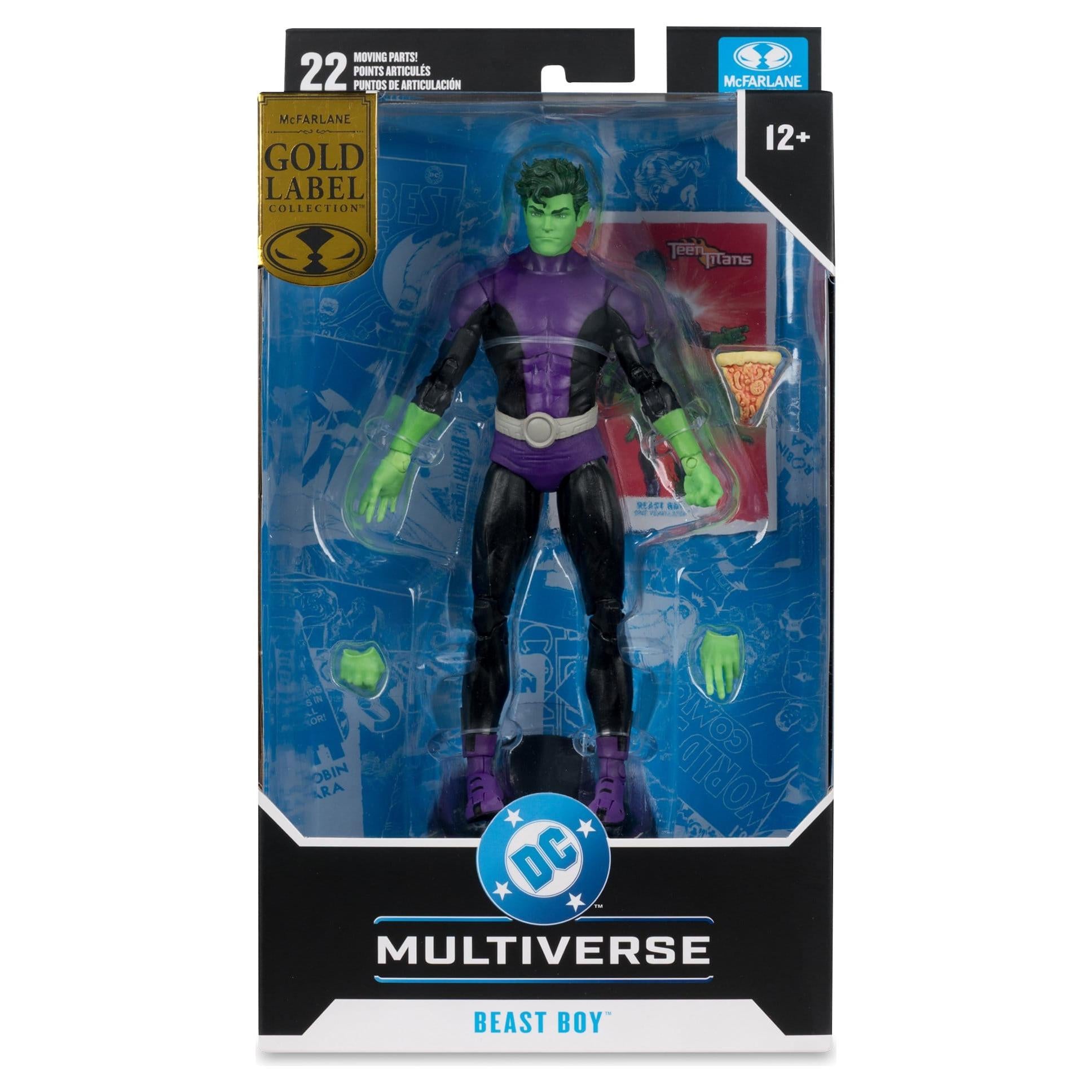 DC Multiverse: Beast Boy (One Year Later) (Gold Label)-Actionfiguren-McFarlane Toys-Mighty Underground