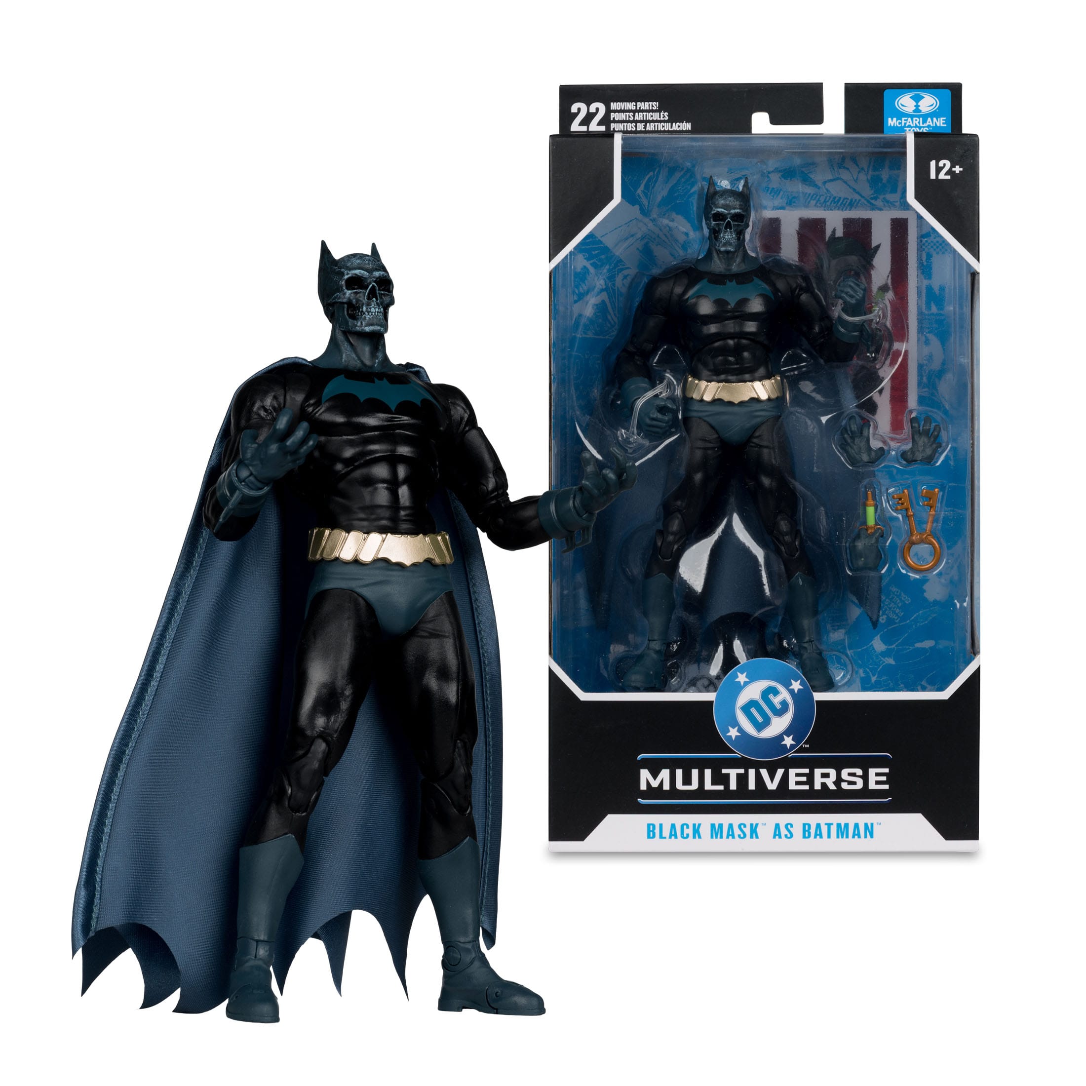DC Multiverse: Black Mask as Batman (Beneath the Mask)-Actionfiguren-McFarlane Toys-Mighty Underground