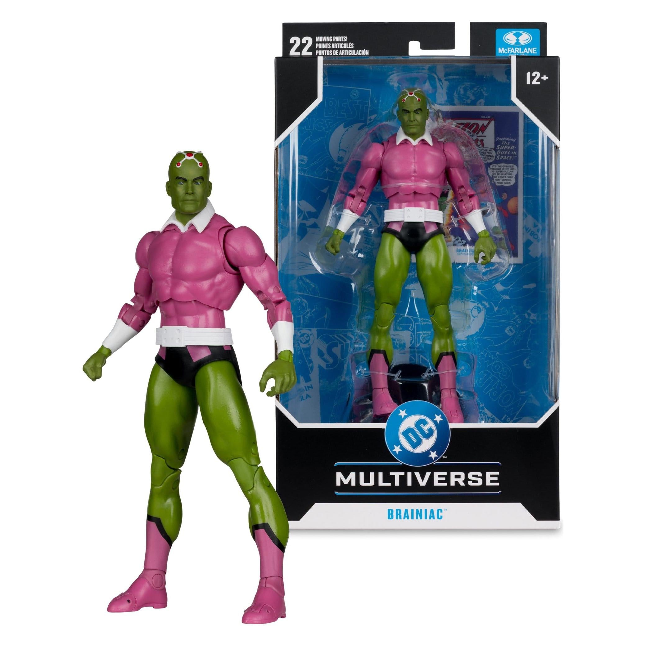DC Multiverse: Brainiac (Classic)-Actionfiguren-McFarlane Toys-Mighty Underground