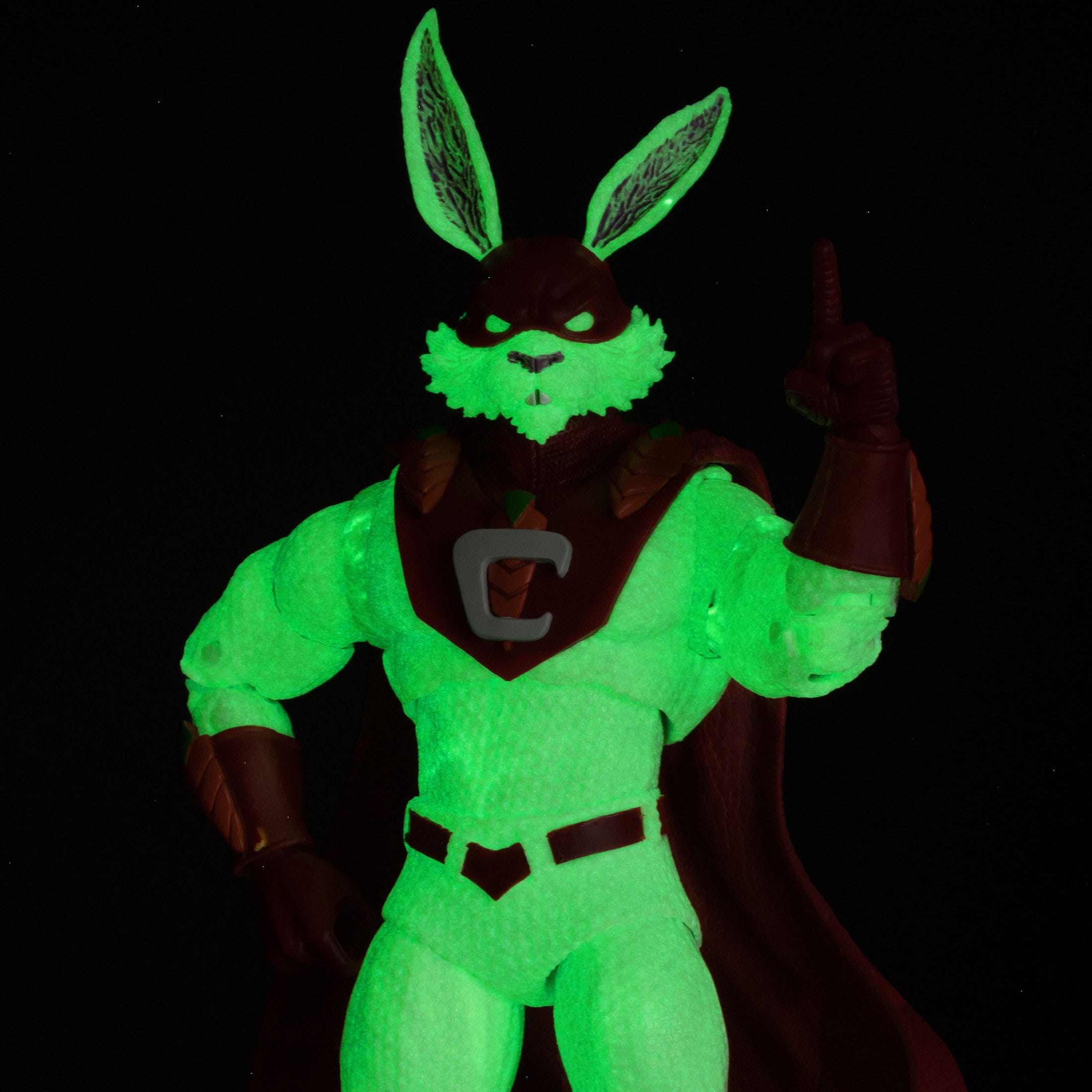 DC Multiverse: Captain Carrot (Justice League Incarnate) (Glow In The Dark Edition)-Actionfiguren-McFarlane Toys-Mighty Underground