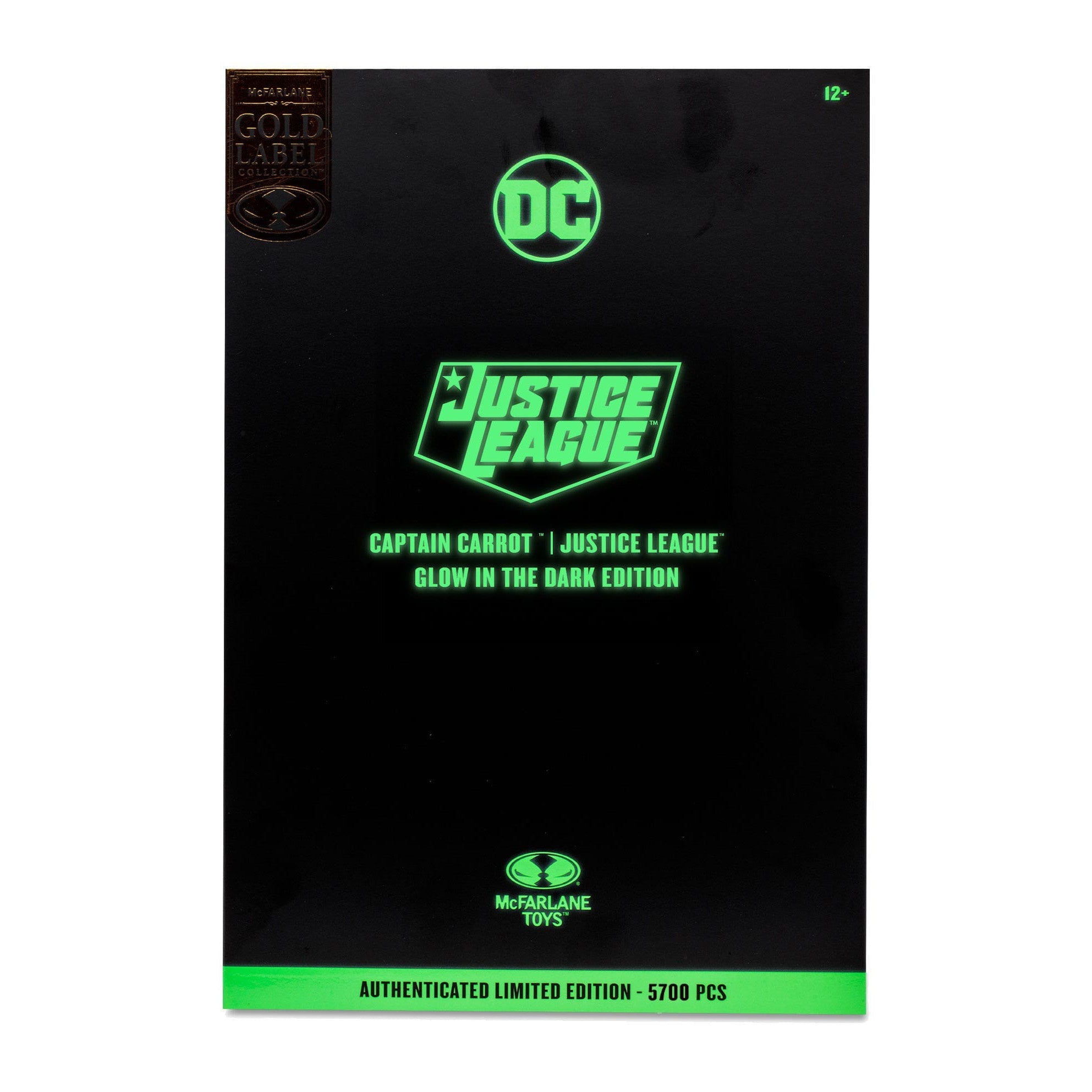 DC Multiverse: Captain Carrot (Justice League Incarnate) (Glow In The Dark Edition)-Actionfiguren-McFarlane Toys-Mighty Underground