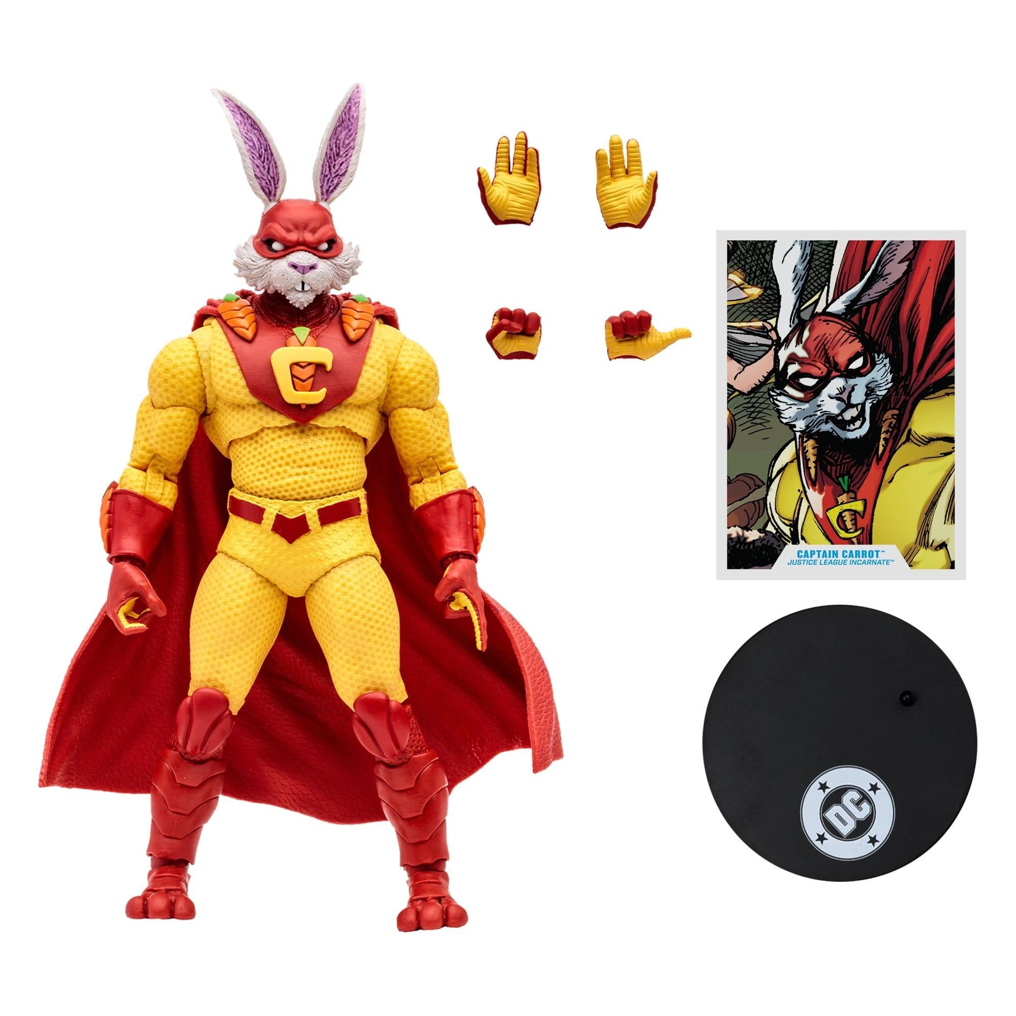DC Multiverse: Captain Carrot (Justice League Incarnate) (Vault Collection)-Actionfiguren-McFarlane Toys-Mighty Underground