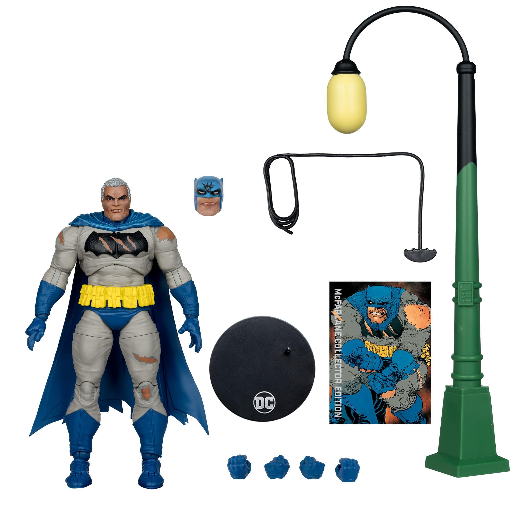 DC Multiverse Collector Edition: Batman (Battle Damage Blue, The Dark Knight Returns) #21-Actionfiguren-McFarlane Toys-Mighty Underground