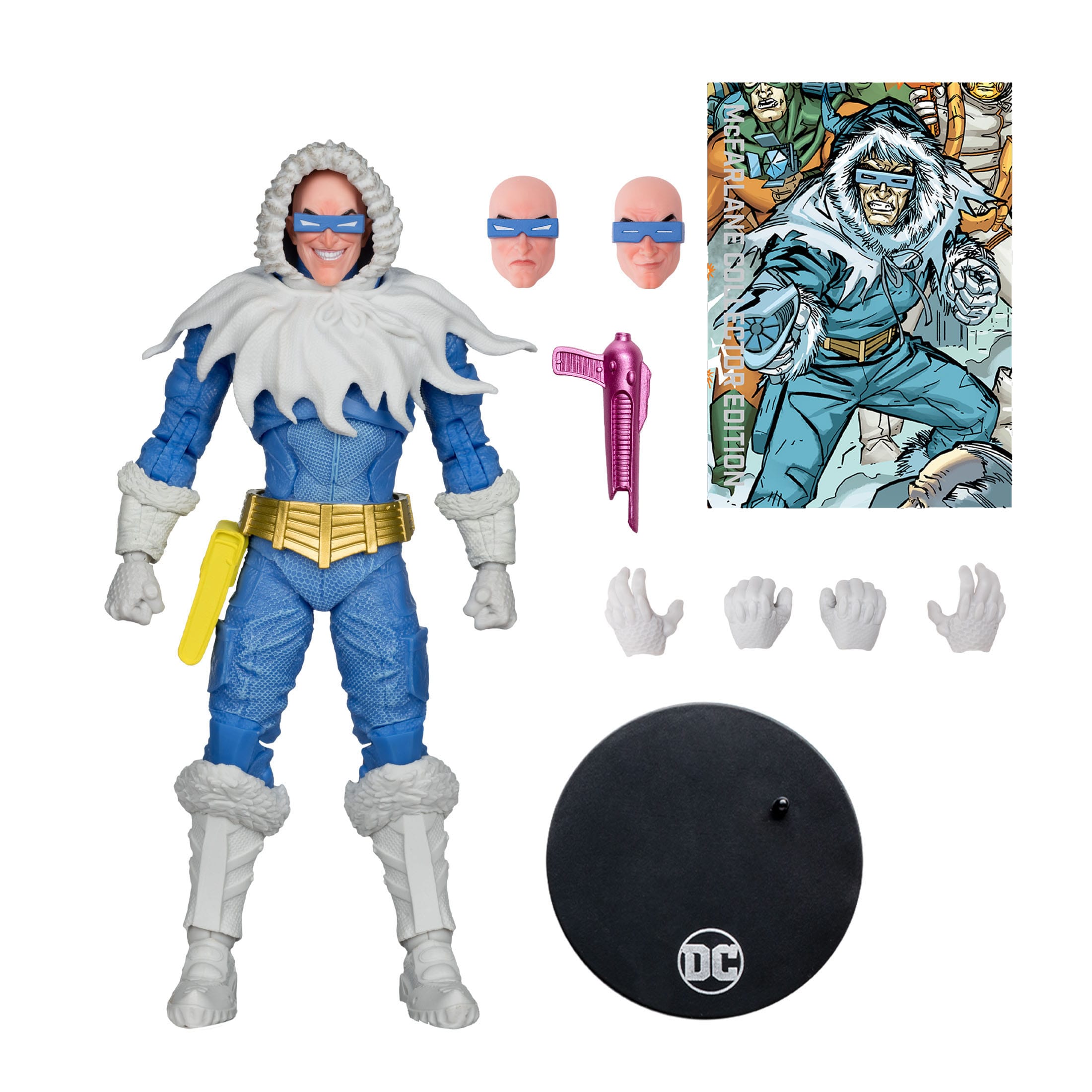 DC Multiverse Collector Edition: Captain Cold (The Rogues) #30 [regular & Chase Bundle]-Actionfiguren-McFarlane Toys-Mighty Underground