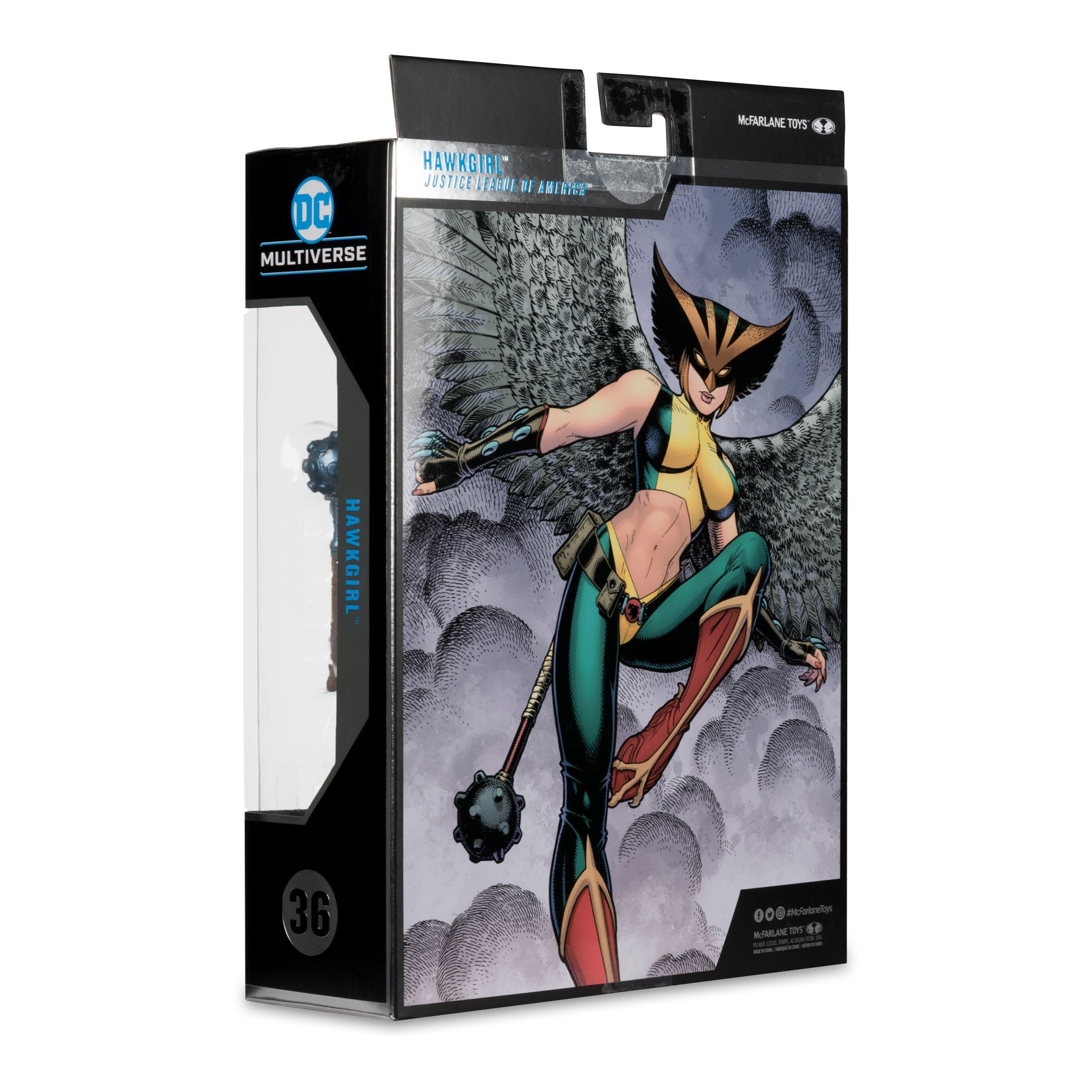 DC Multiverse Collector Edition: Hawkgirl (Justice League of America) #36 [Chase]-Actionfiguren-McFarlane Toys-Mighty Underground