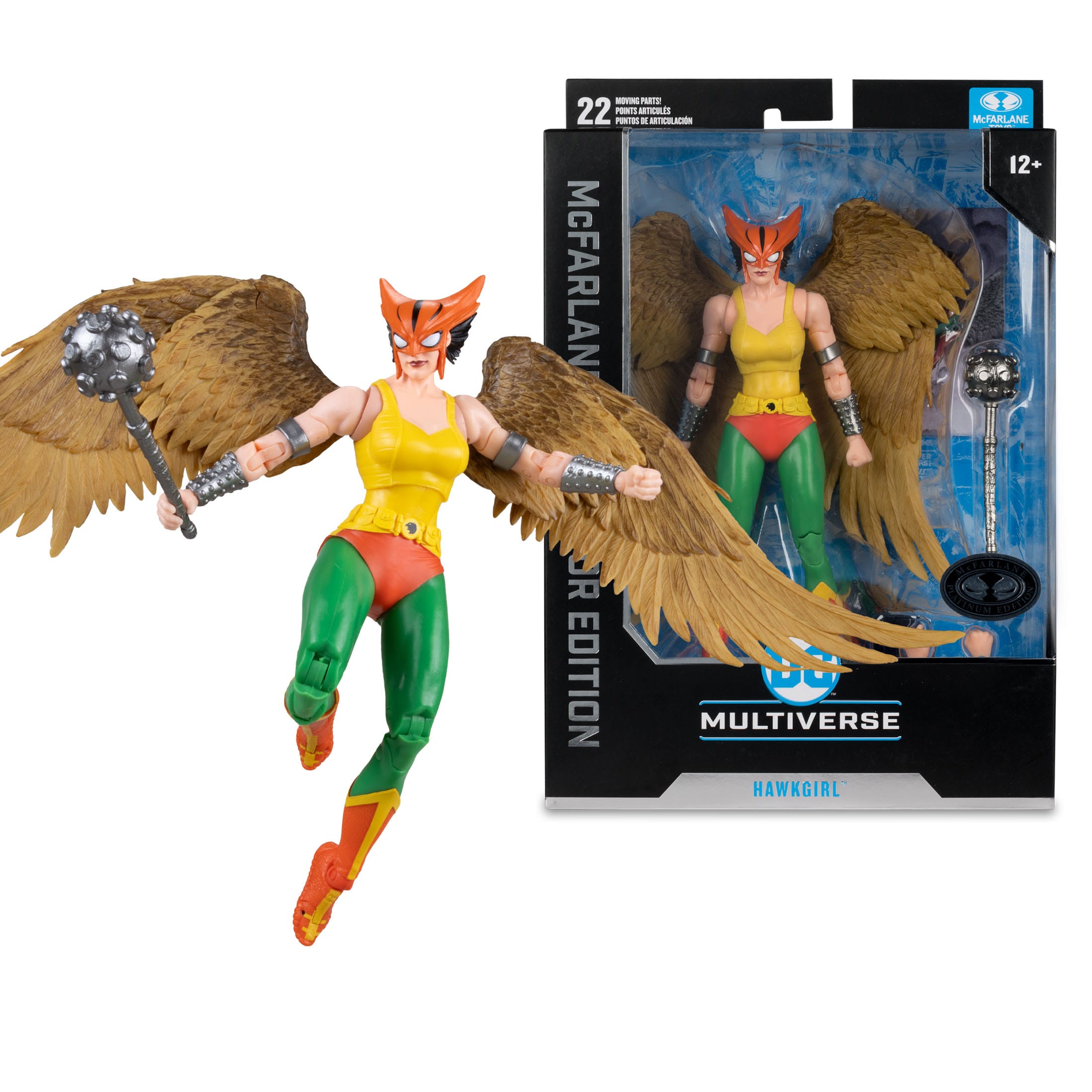 DC Multiverse Collector Edition: Hawkgirl (Justice League of America) #36 [Chase]-Actionfiguren-McFarlane Toys-Mighty Underground