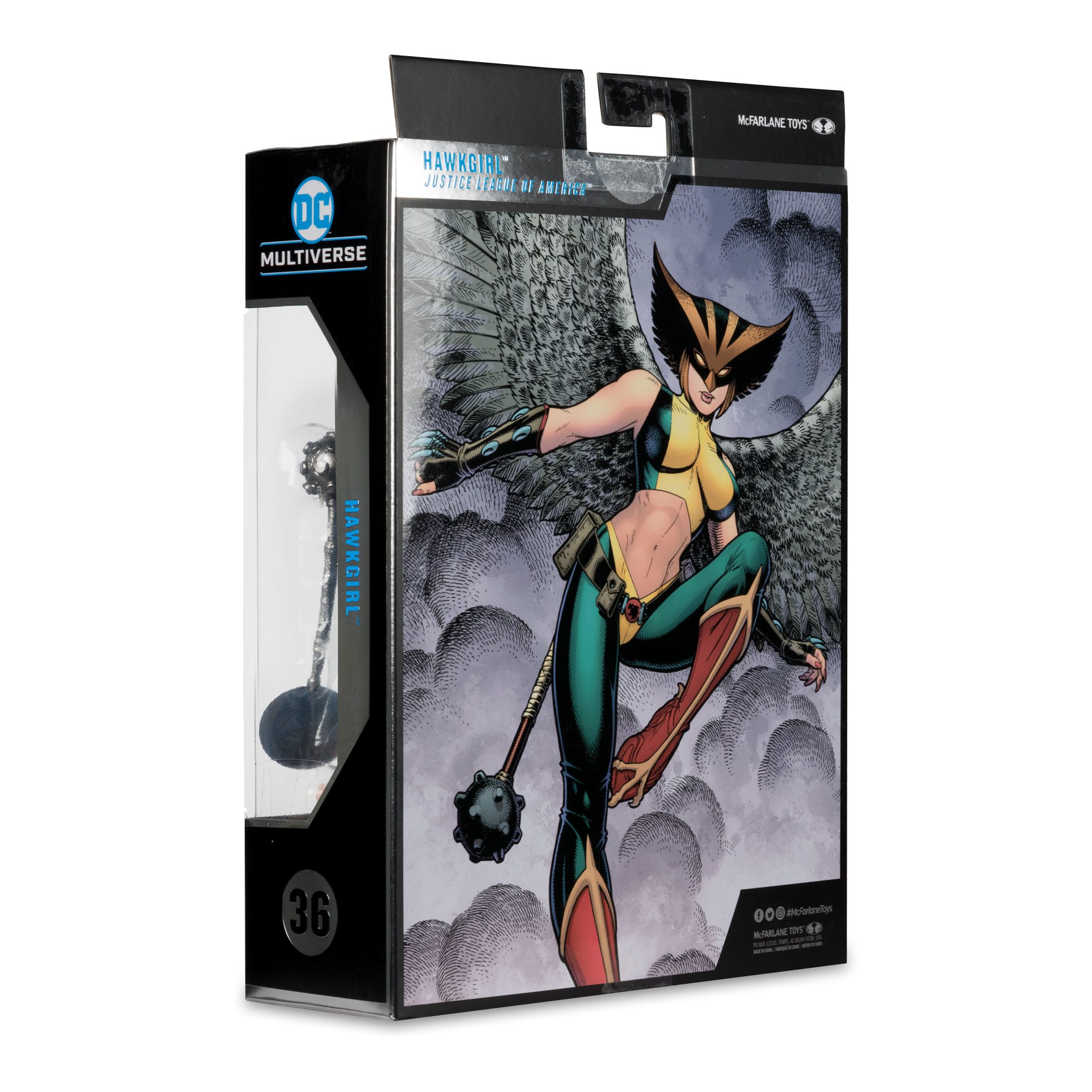 DC Multiverse Collector Edition: Hawkgirl (Justice League of America) #36 [Chase]-Actionfiguren-McFarlane Toys-Mighty Underground