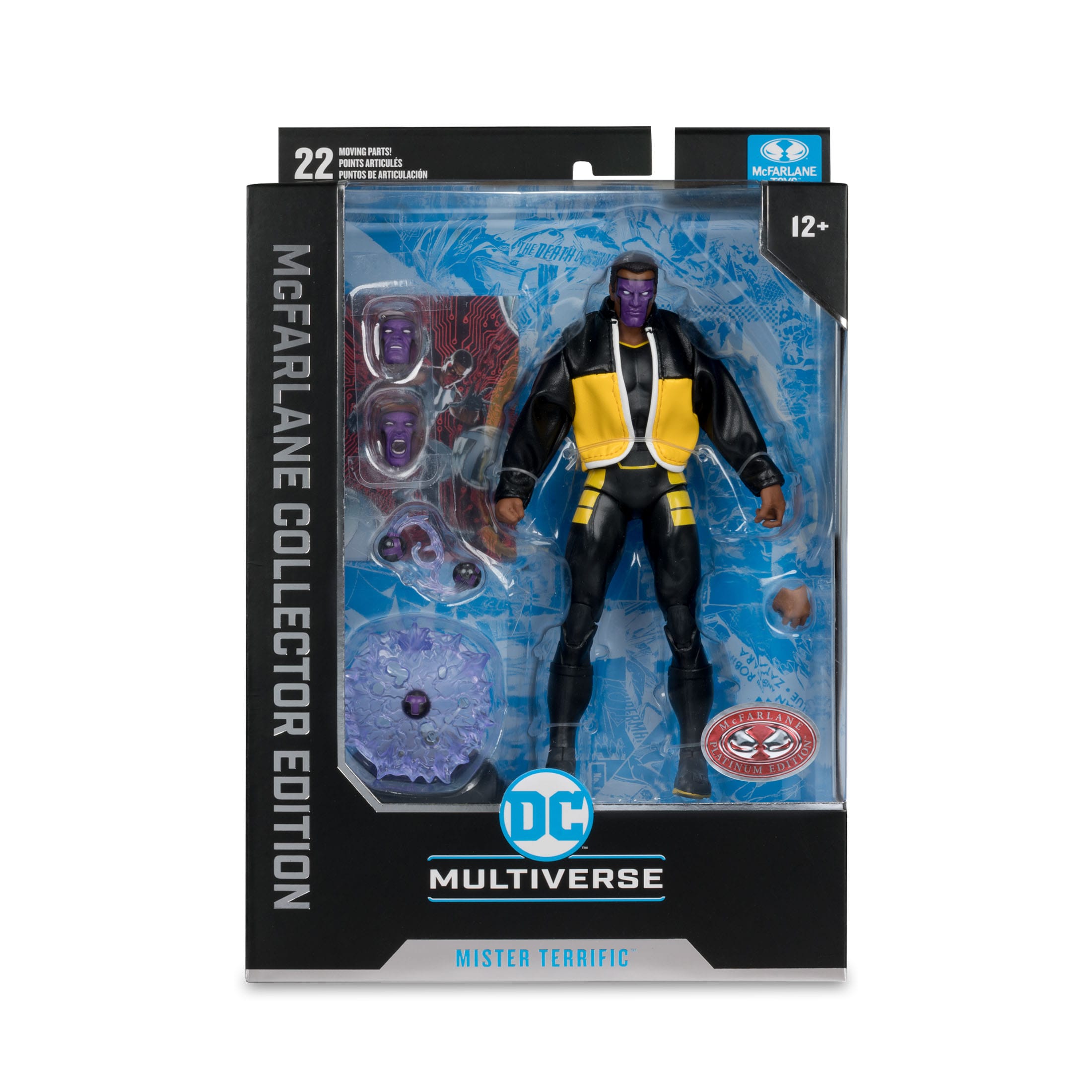 DC Multiverse Collector Edition: Mr. Terrific (Justice Society of America) #38 [Red Platinum Edition] (Kopie)-Actionfiguren-McFarlane Toys-Mighty Underground
