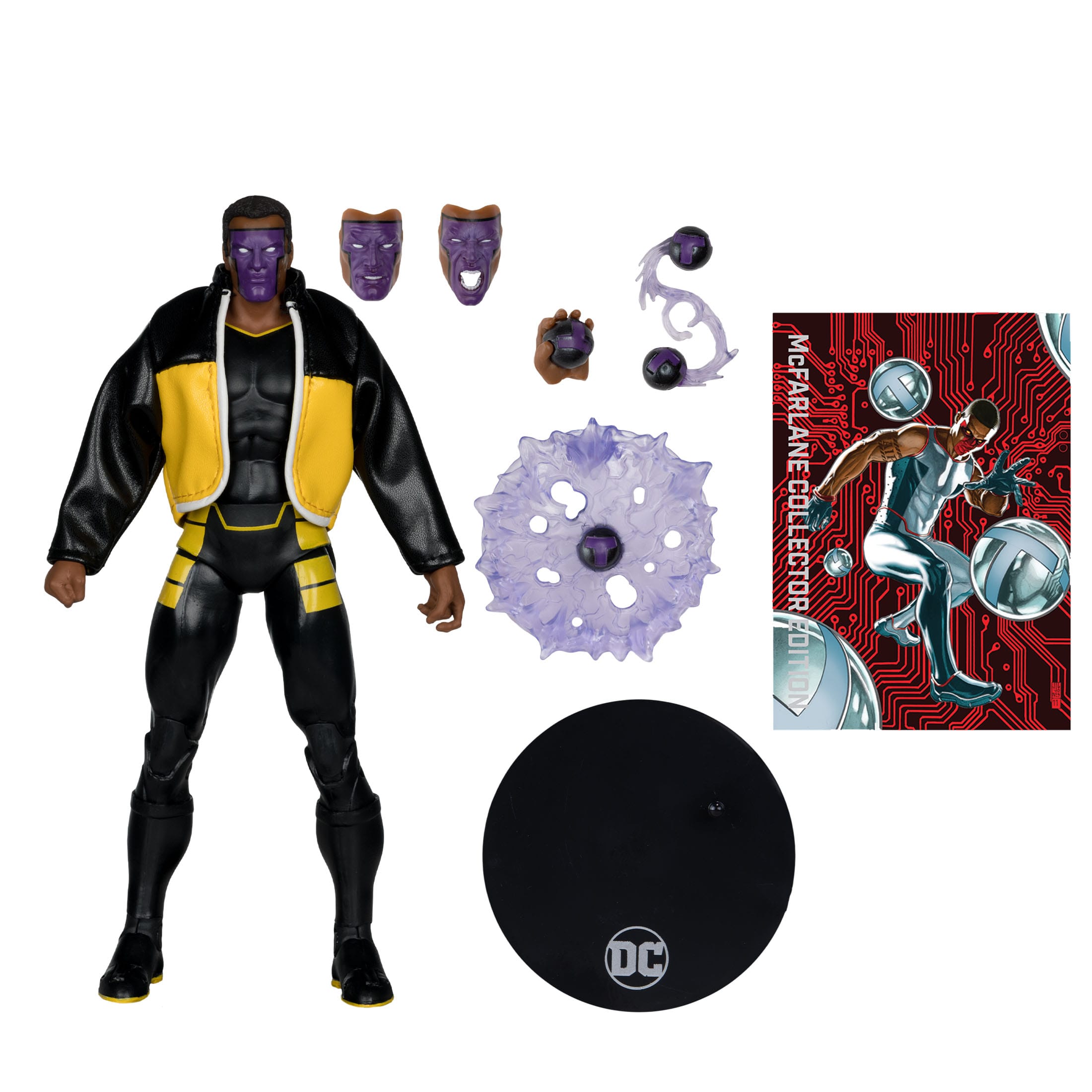 DC Multiverse Collector Edition: Mr. Terrific (Justice Society of America) #38 [Red Platinum Edition] (Kopie)-Actionfiguren-McFarlane Toys-Mighty Underground