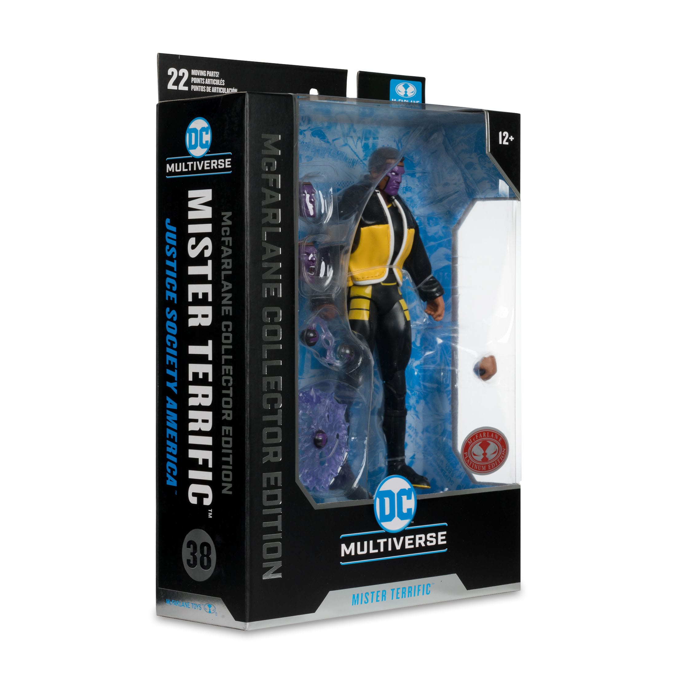 DC Multiverse Collector Edition: Mr. Terrific (Justice Society of America) #38 [Red Platinum Edition] (Kopie)-Actionfiguren-McFarlane Toys-Mighty Underground