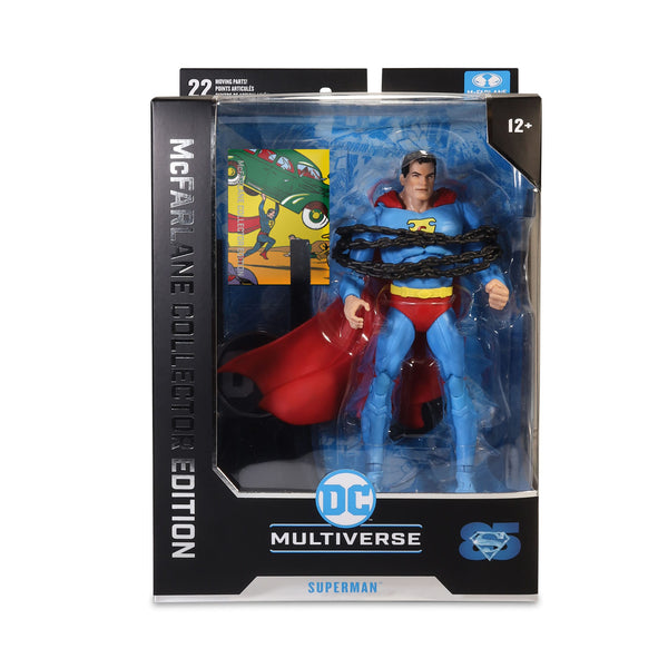 DC Multiverse Collector Edition: Superman (Action Comics #1)-Actionfiguren-McFarlane Toys-Mighty Underground