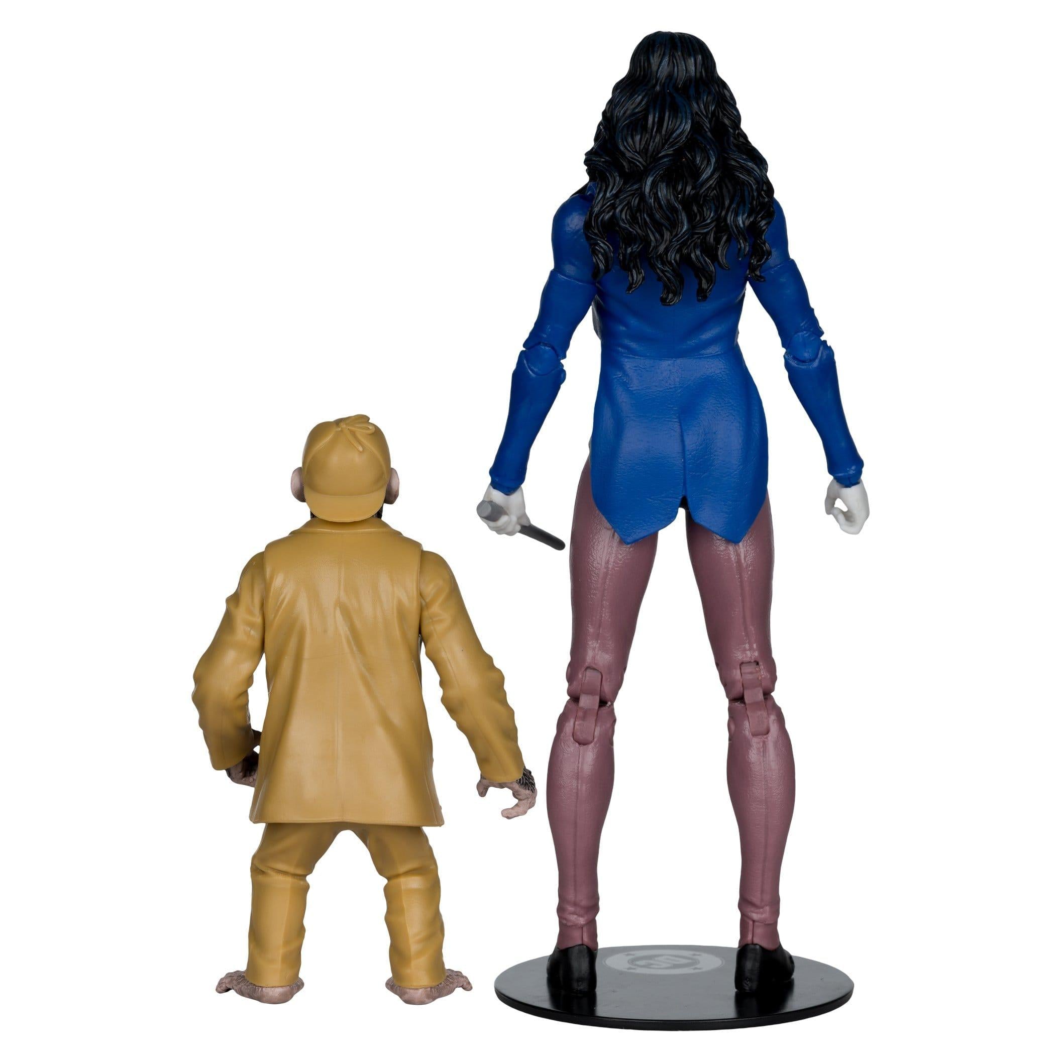 DC Multiverse Collector Edition: Zatanna with Detective Chimp #53-Actionfiguren-McFarlane Toys-Mighty Underground